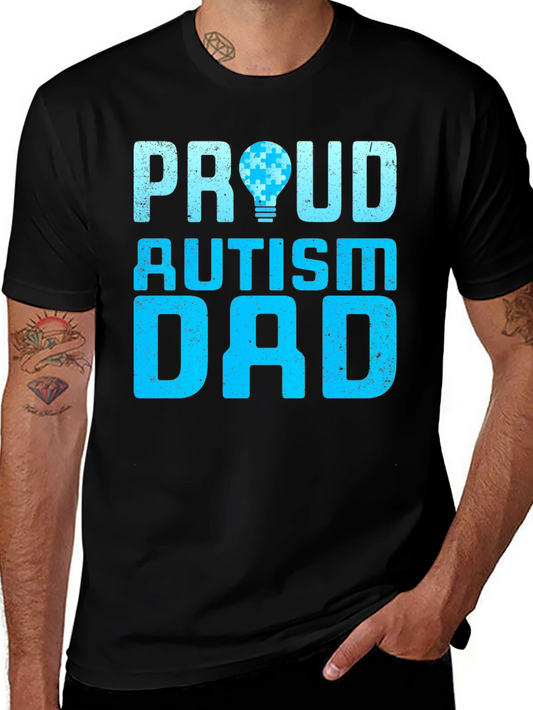 Proud Autism Dad T-Shirt