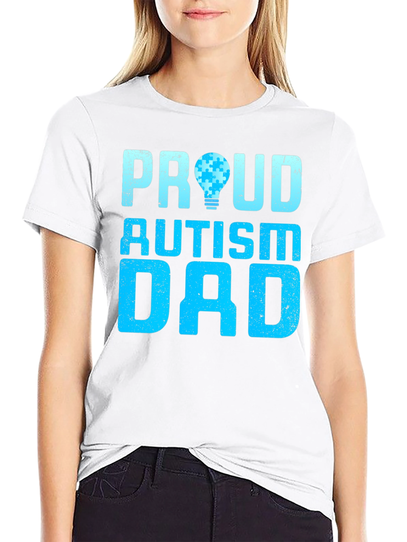 Proud Autism Dad T-Shirt