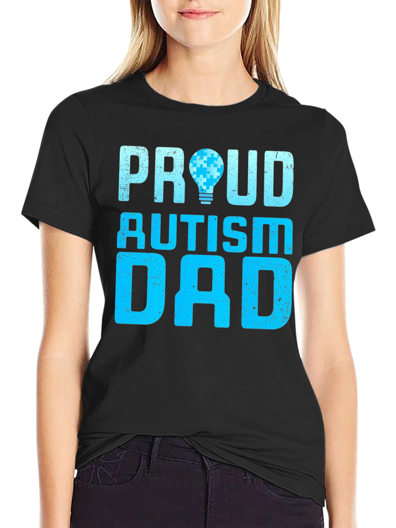 Proud Autism Dad T-Shirt