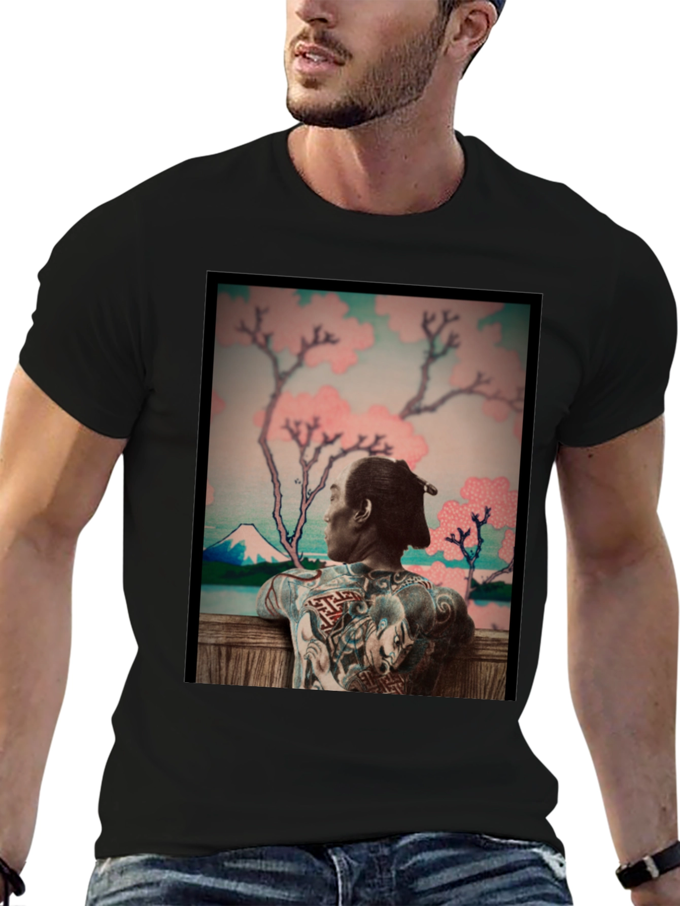 Japanese Art Tattoo T-Shirt - Unique Graphic Tee