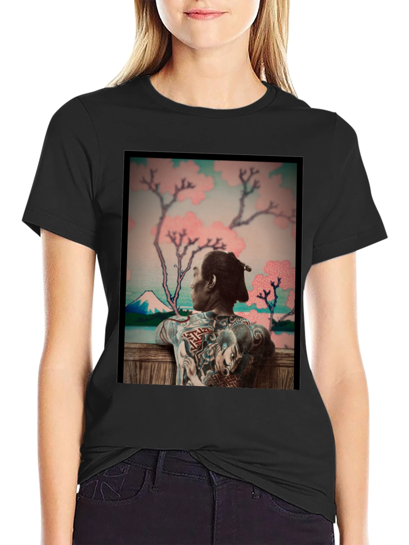 Japanese Art Tattoo T-Shirt - Unique Graphic Tee