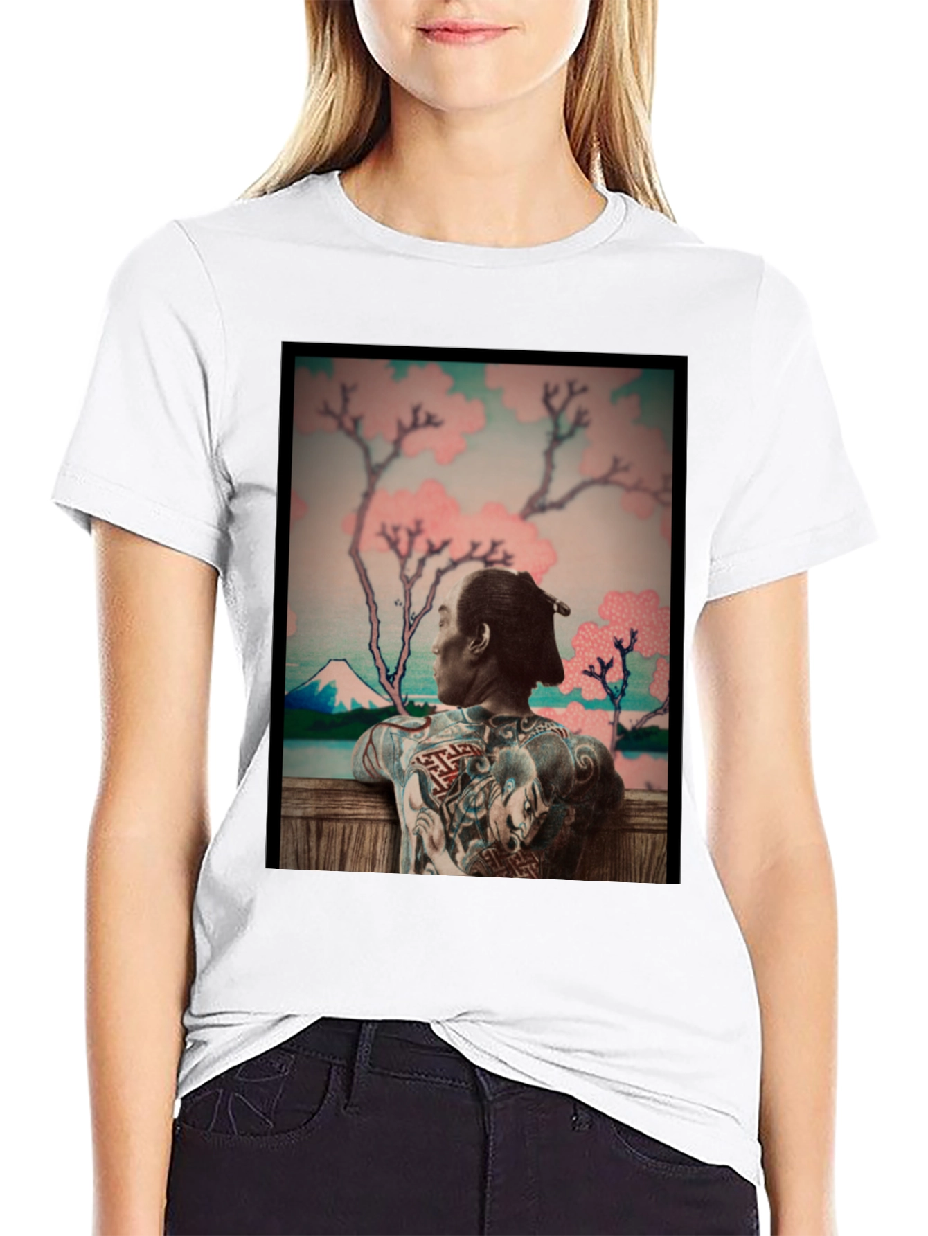 Japanese Art Tattoo T-Shirt - Unique Graphic Tee
