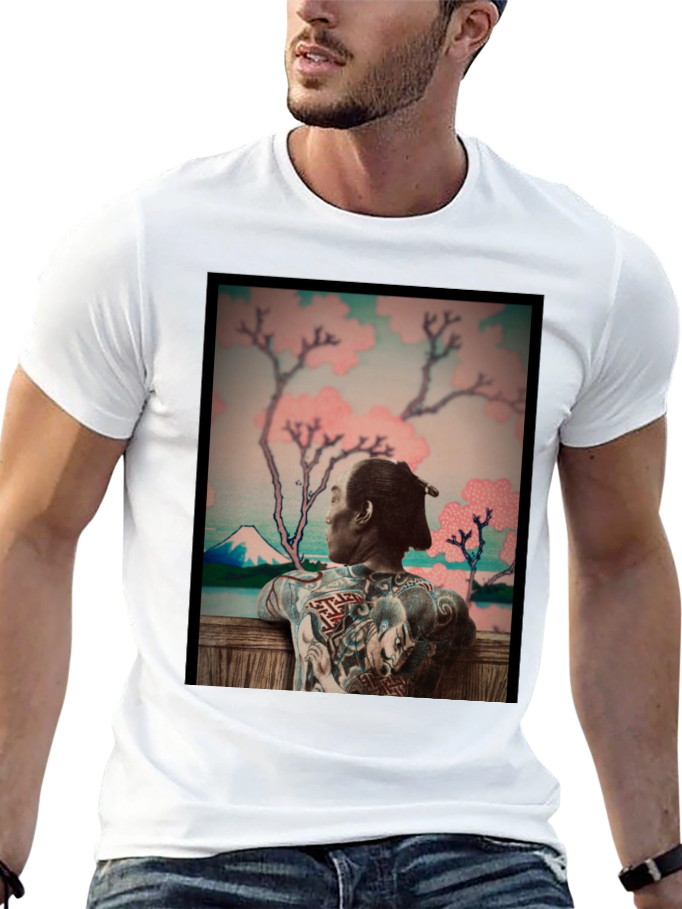 Japanese Art Tattoo T-Shirt - Unique Graphic Tee