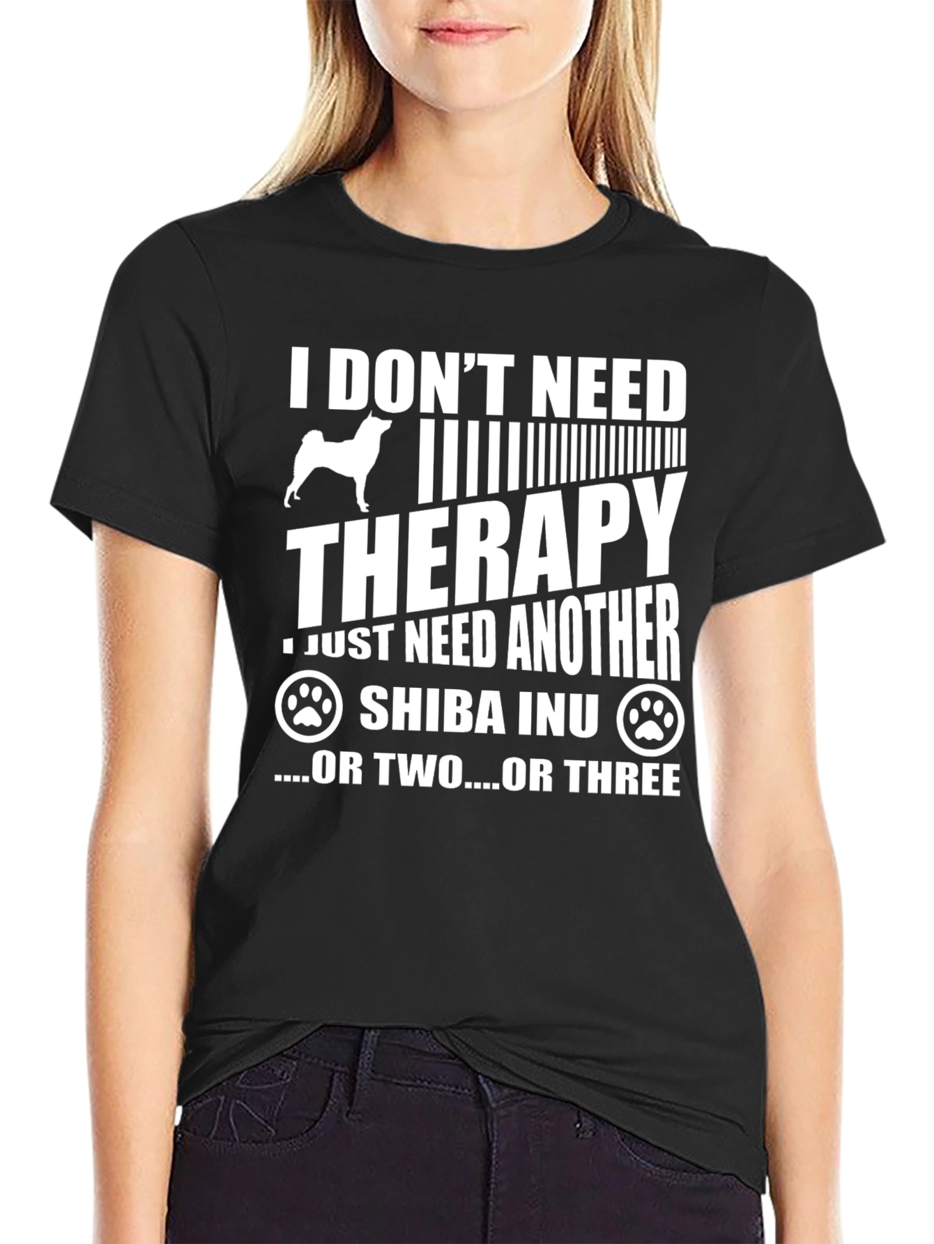 Shiba Inu Therapy T-Shirt