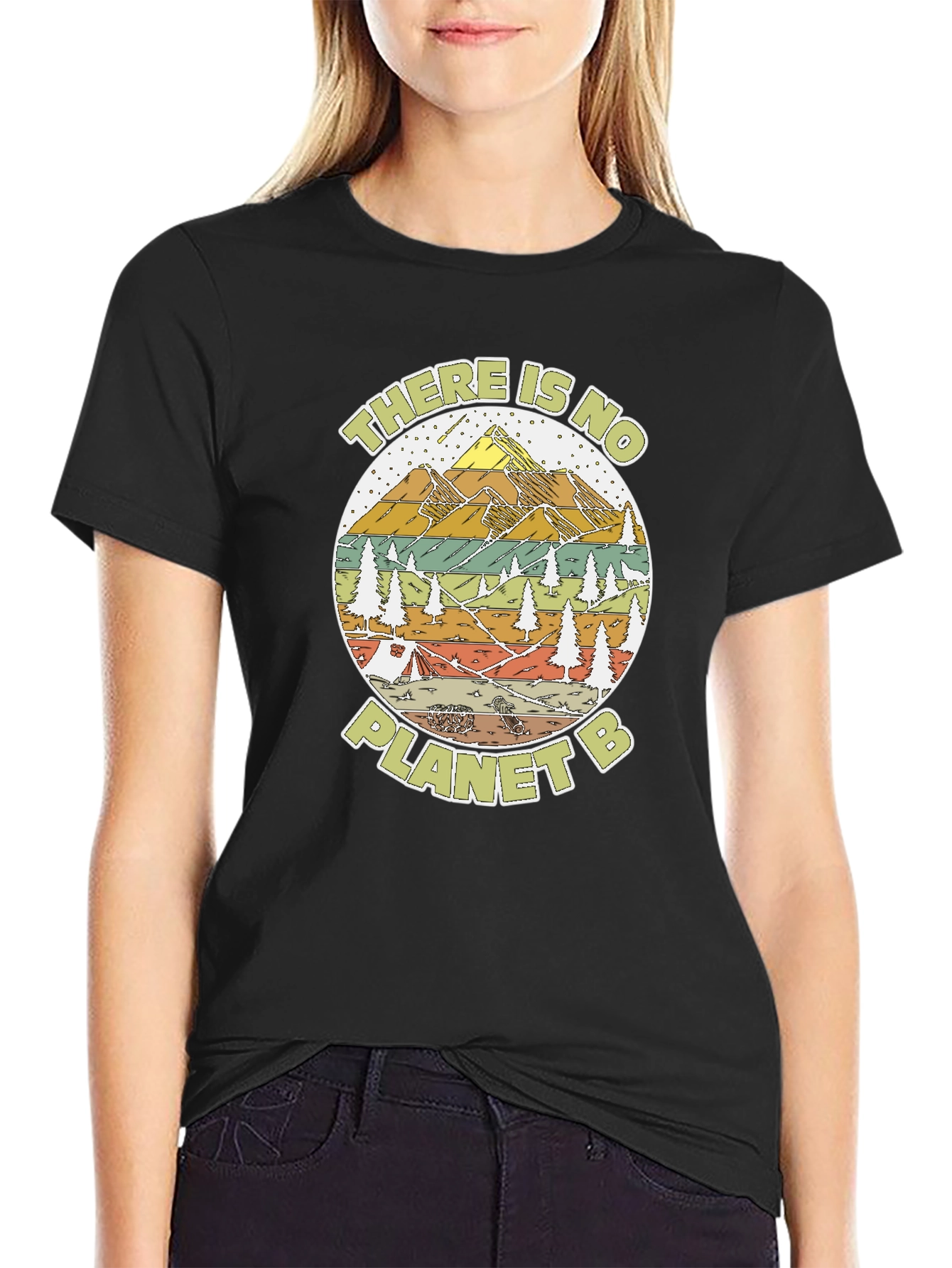 Eco-Friendly There Is No Planet B Graphic Tee