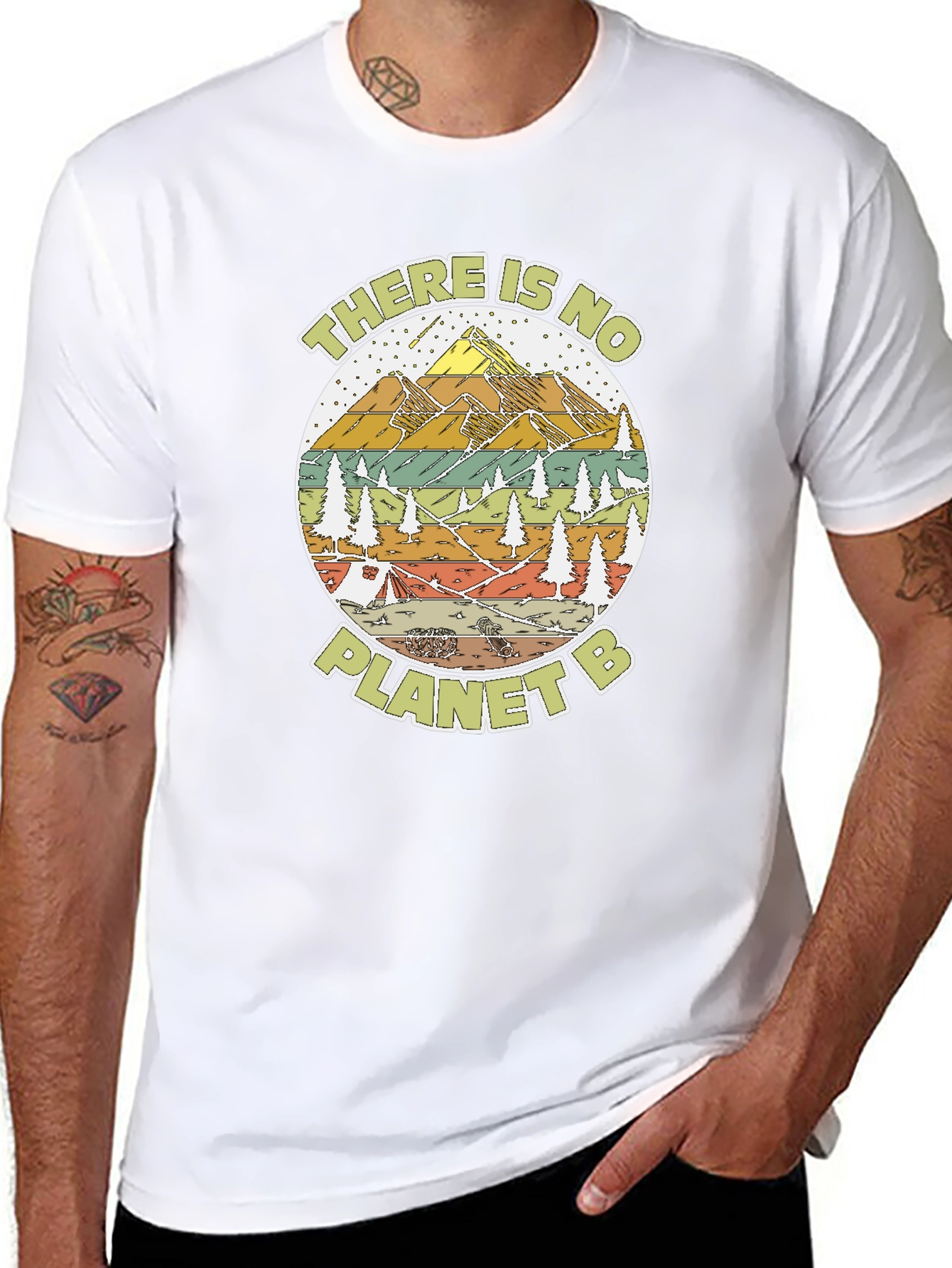 Eco-Friendly There Is No Planet B Graphic Tee