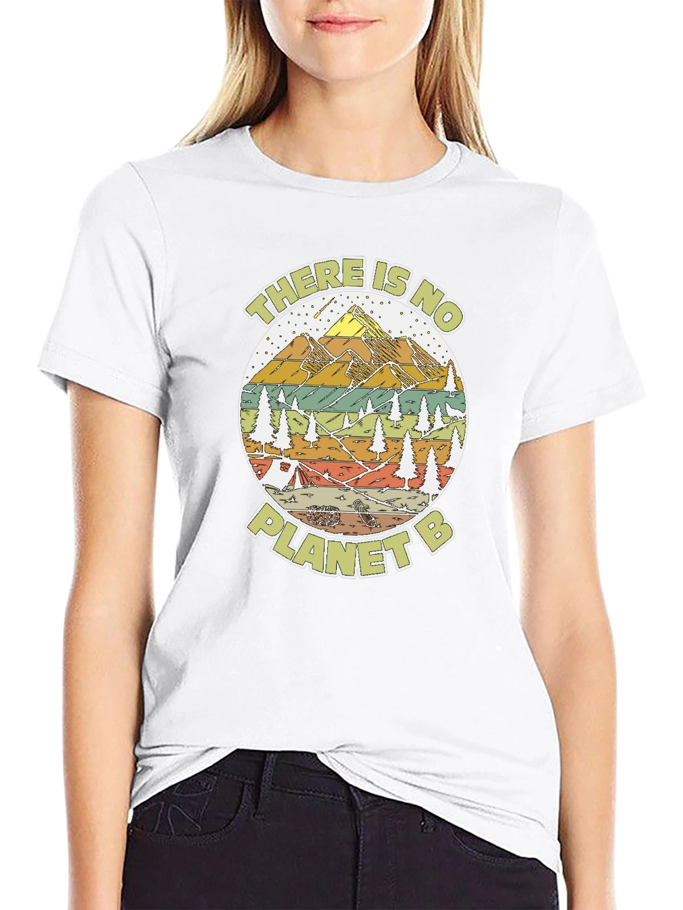 Eco-Friendly There Is No Planet B Graphic Tee