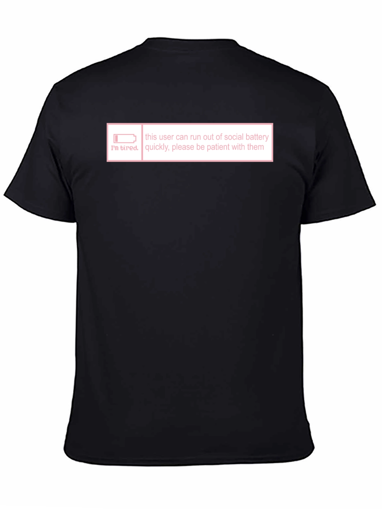 Introvert Social Battery T-Shirt - Im Tired Graphic Tee