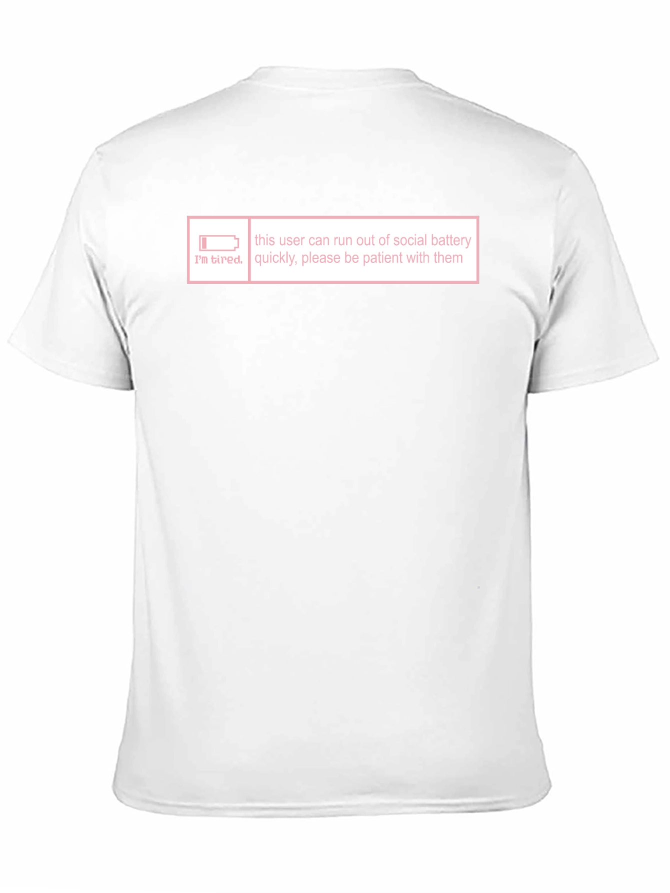 Introvert Social Battery T-Shirt - Im Tired Graphic Tee