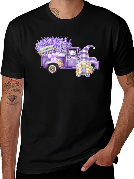 Lavender Truck Graphic Tee
