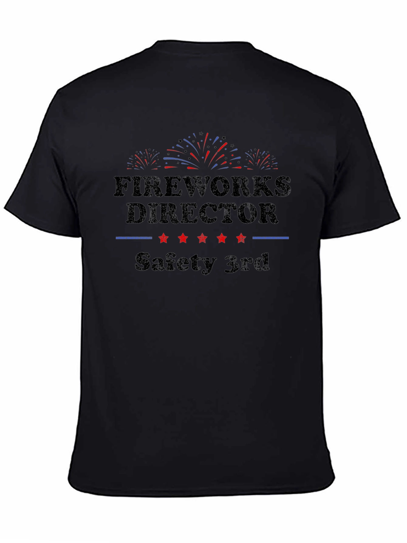 Fireworks Director Safety 3rd T-Shirt