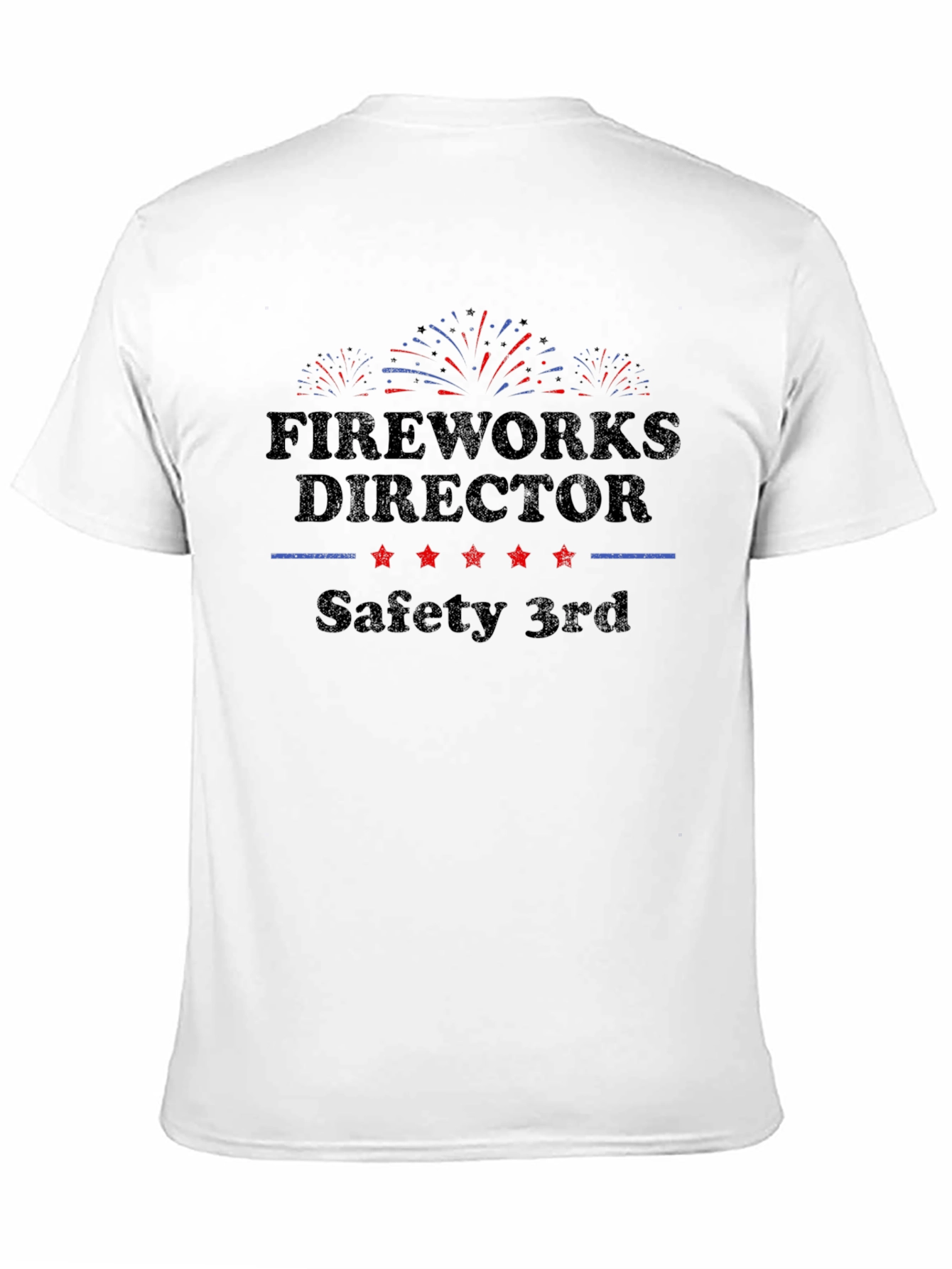 Fireworks Director Safety 3rd T-Shirt