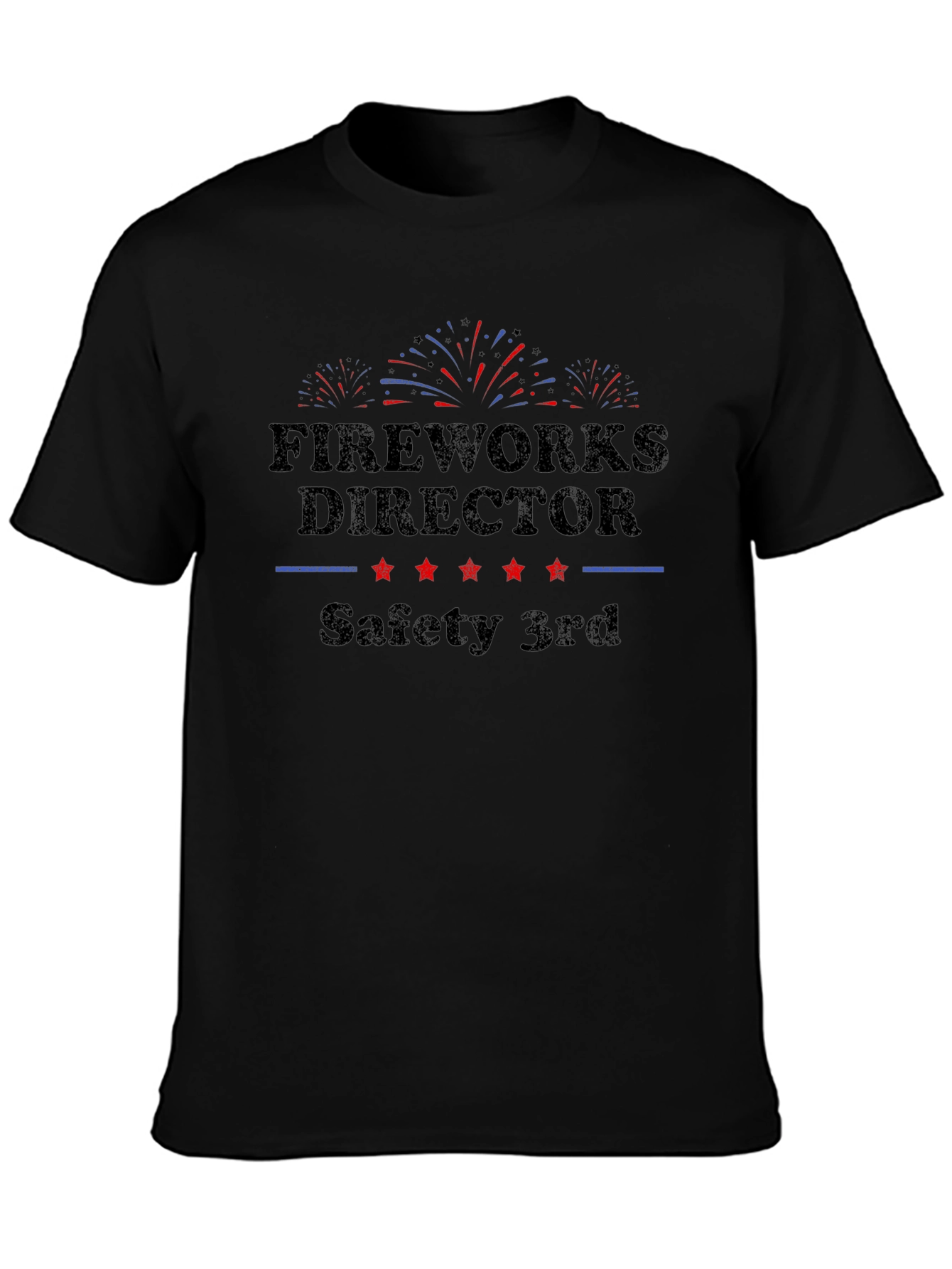 Fireworks Director Safety 3rd T-Shirt
