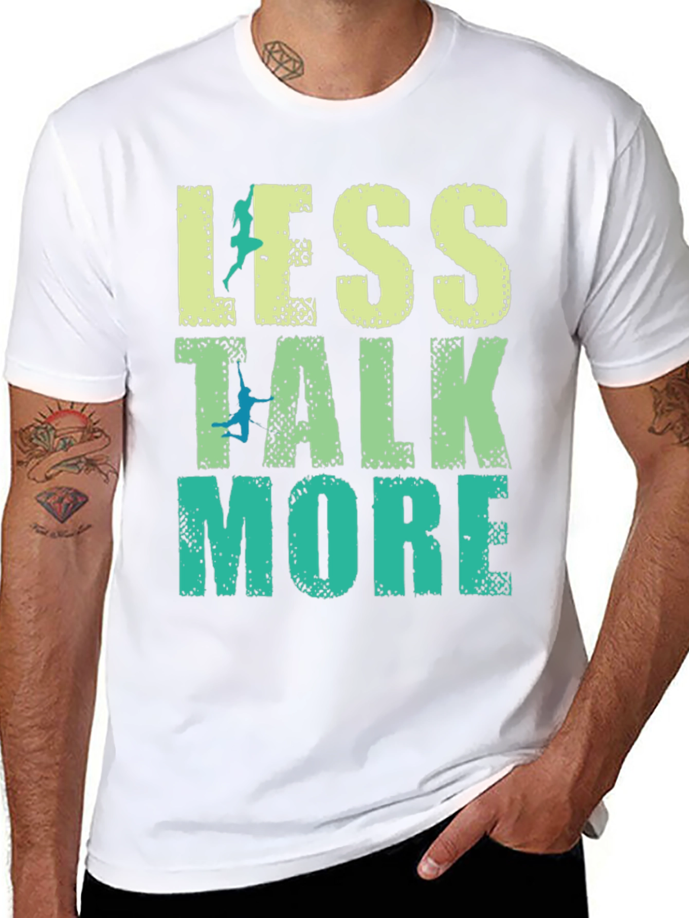Less Talk More Climb Graphic Tee