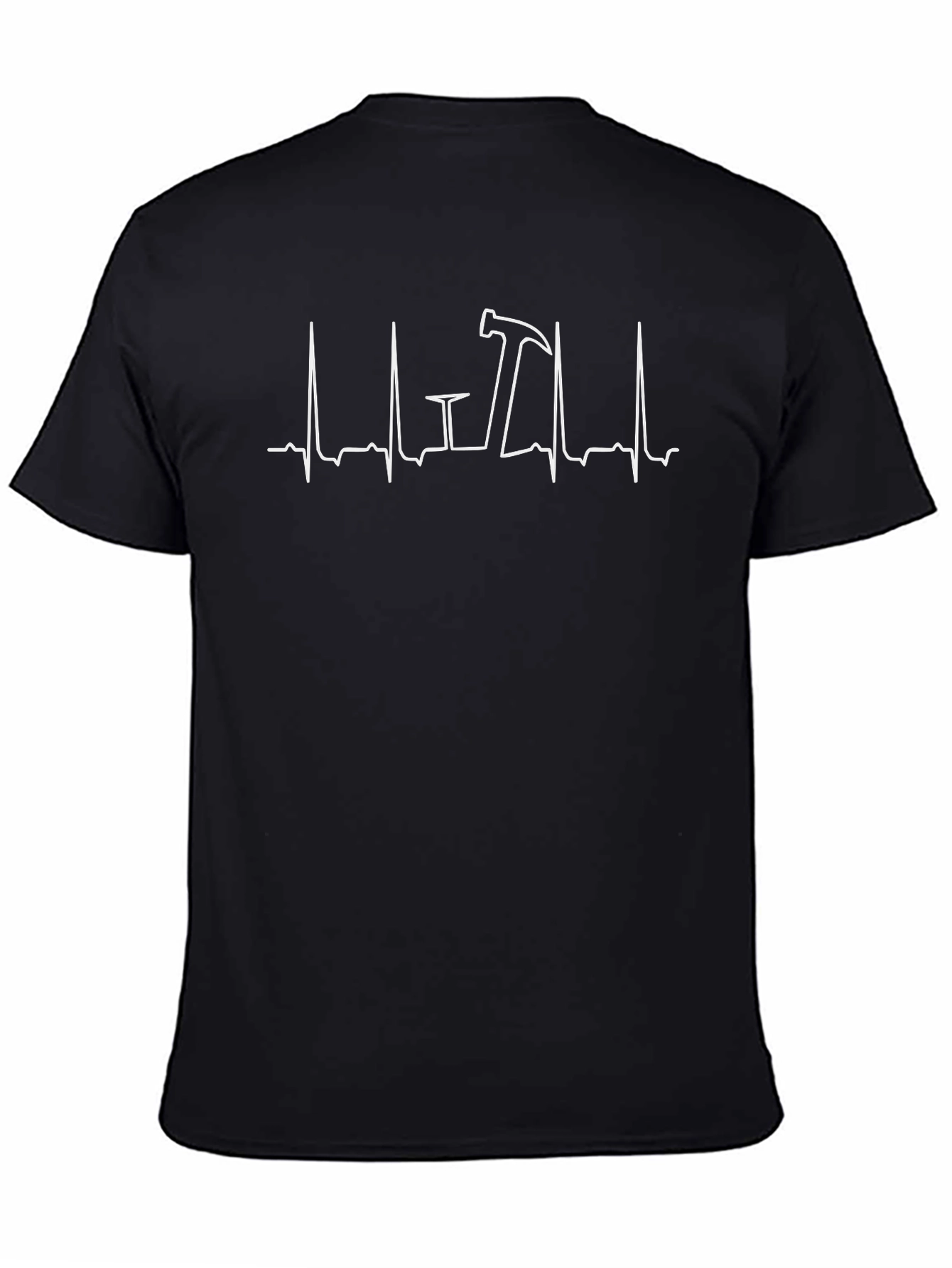 Carpenter Heartbeat T-Shirt - Black