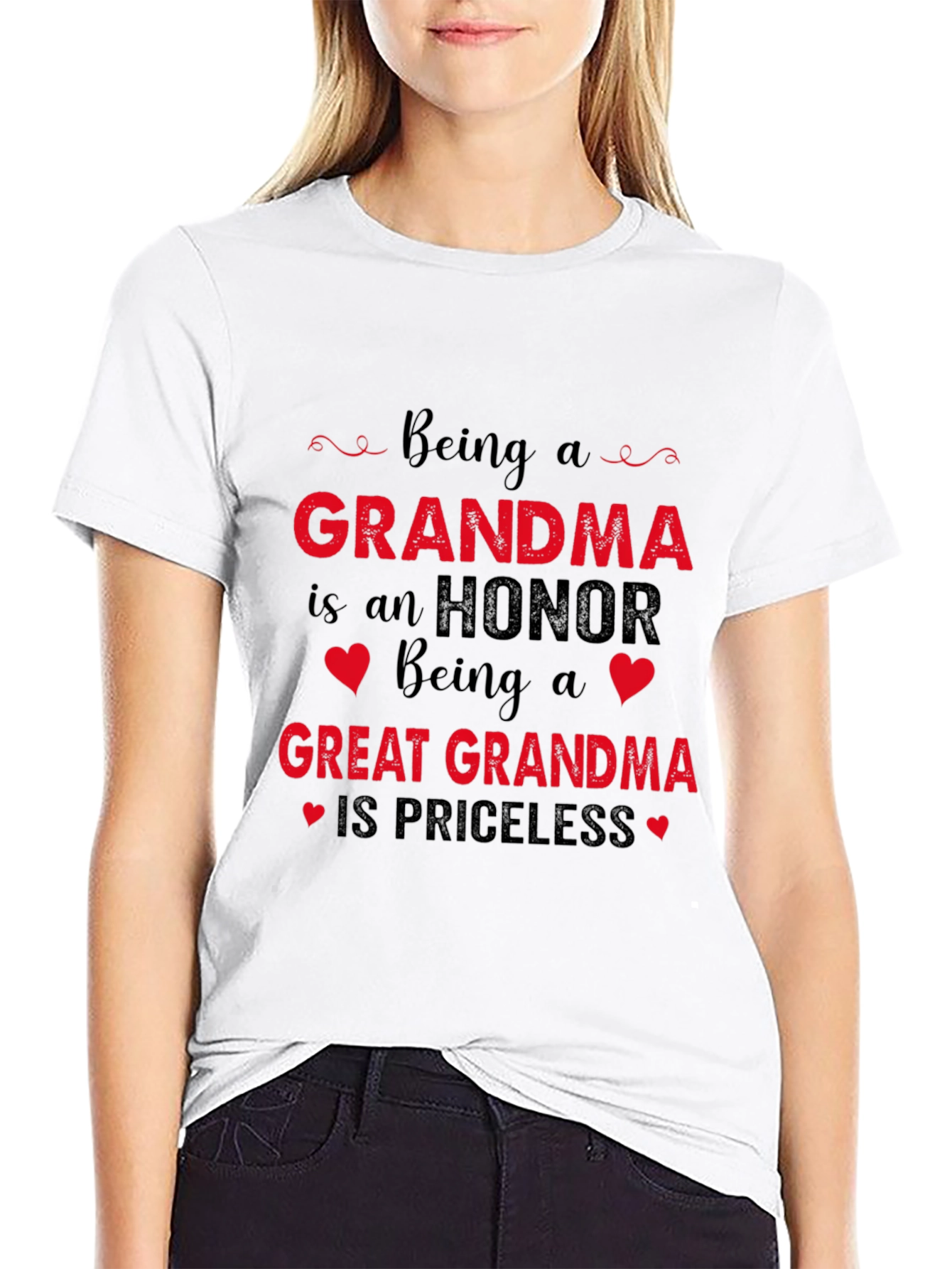 Grandma/Great Grandma T-Shirt - Honor is Priceless