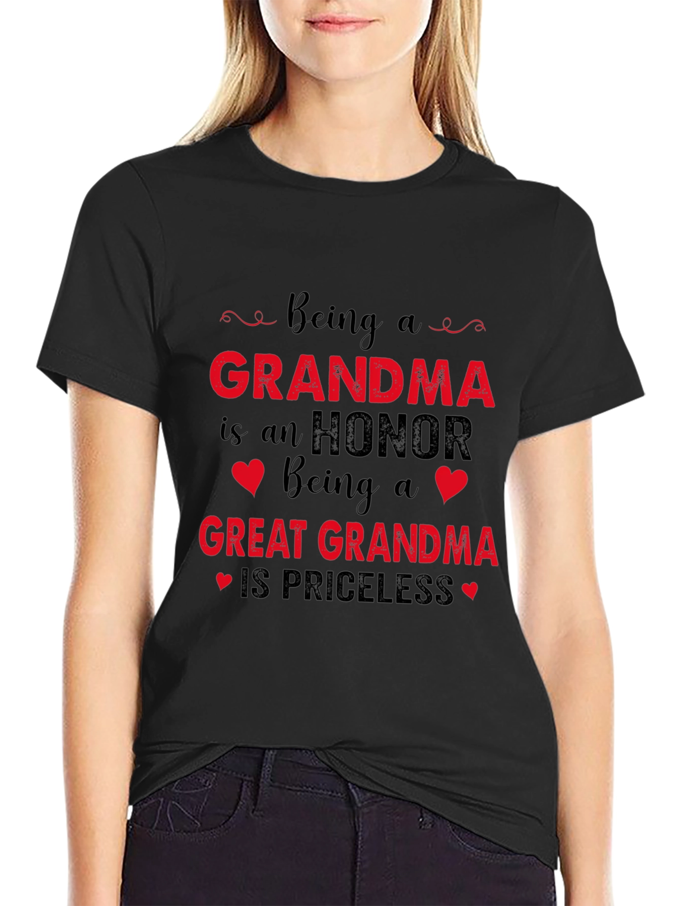 Grandma/Great Grandma T-Shirt - Honor is Priceless