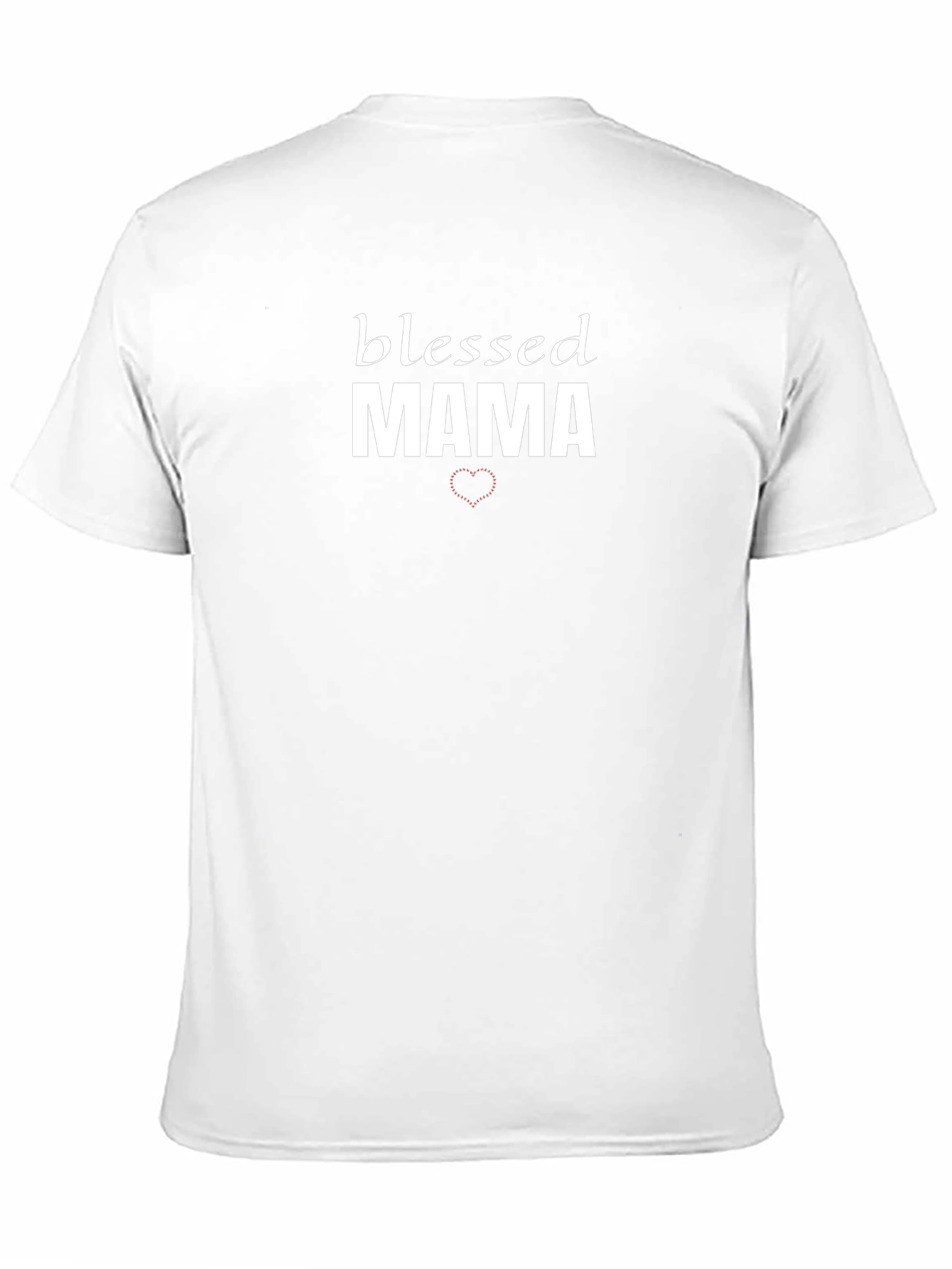 Blessed Mama Graphic Tee - Stylish Mom Gift
