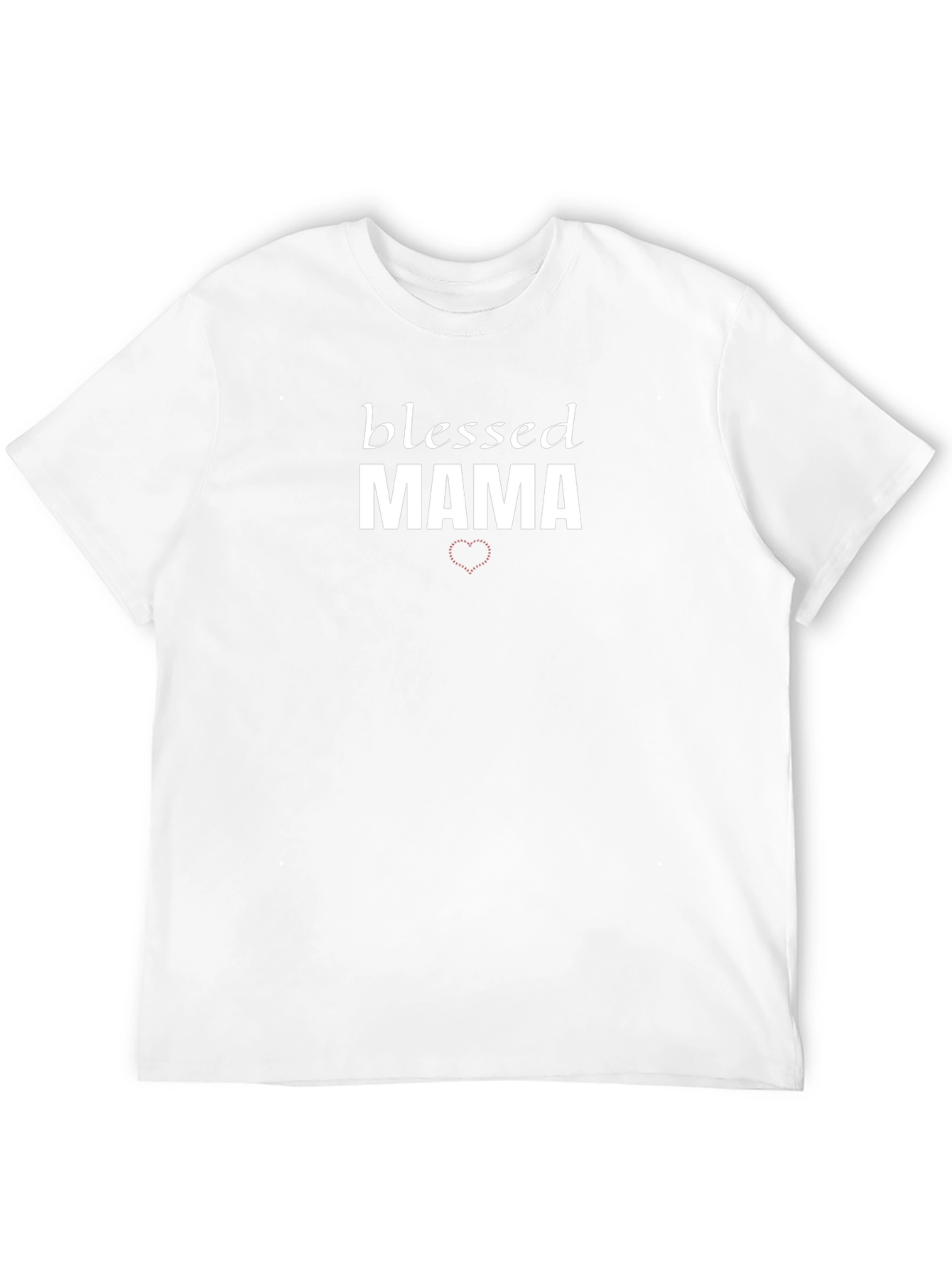 Blessed Mama Graphic Tee - Stylish Mom Gift