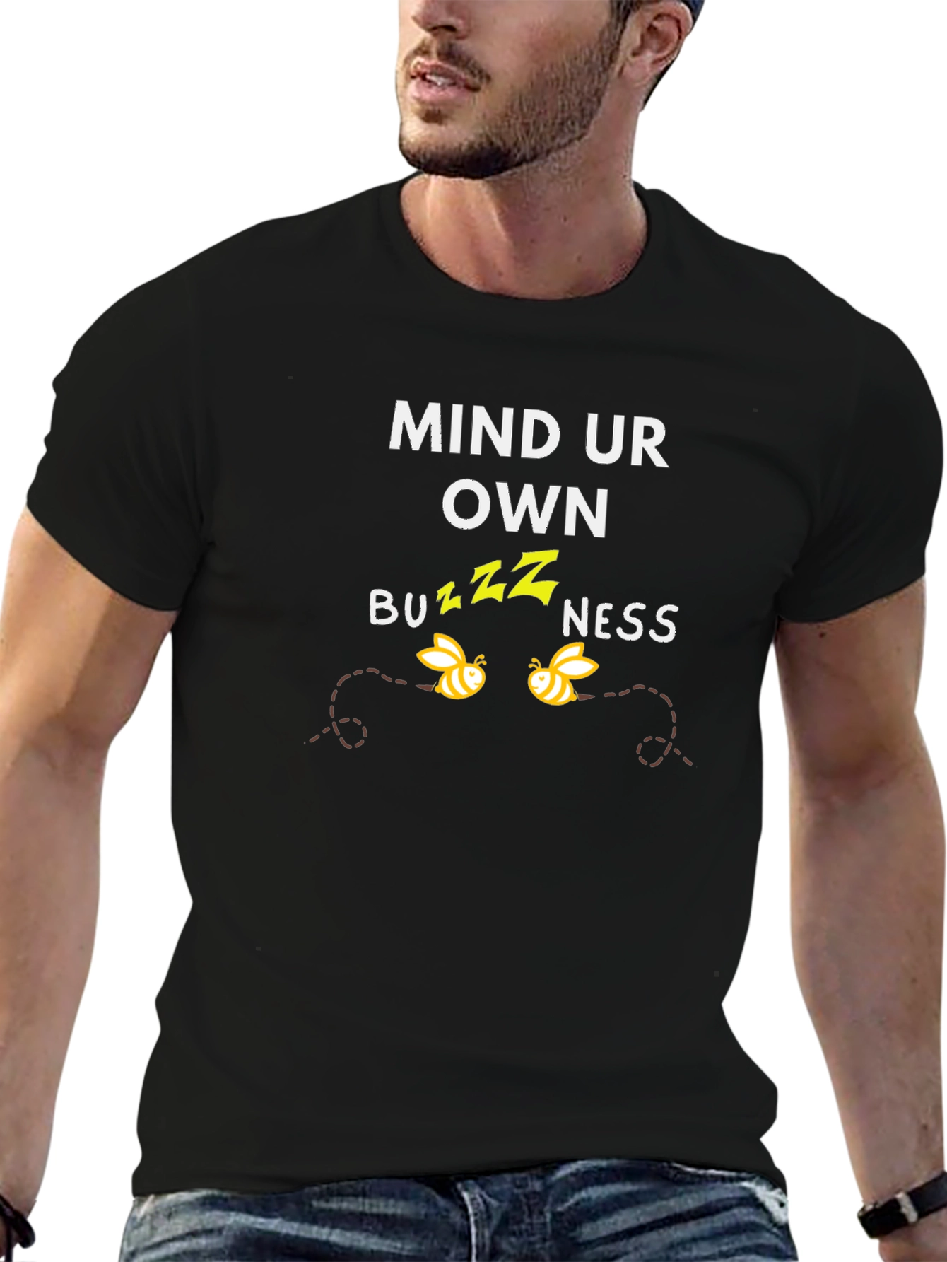 Mind Ur Own Buzzness Graphic Tee
