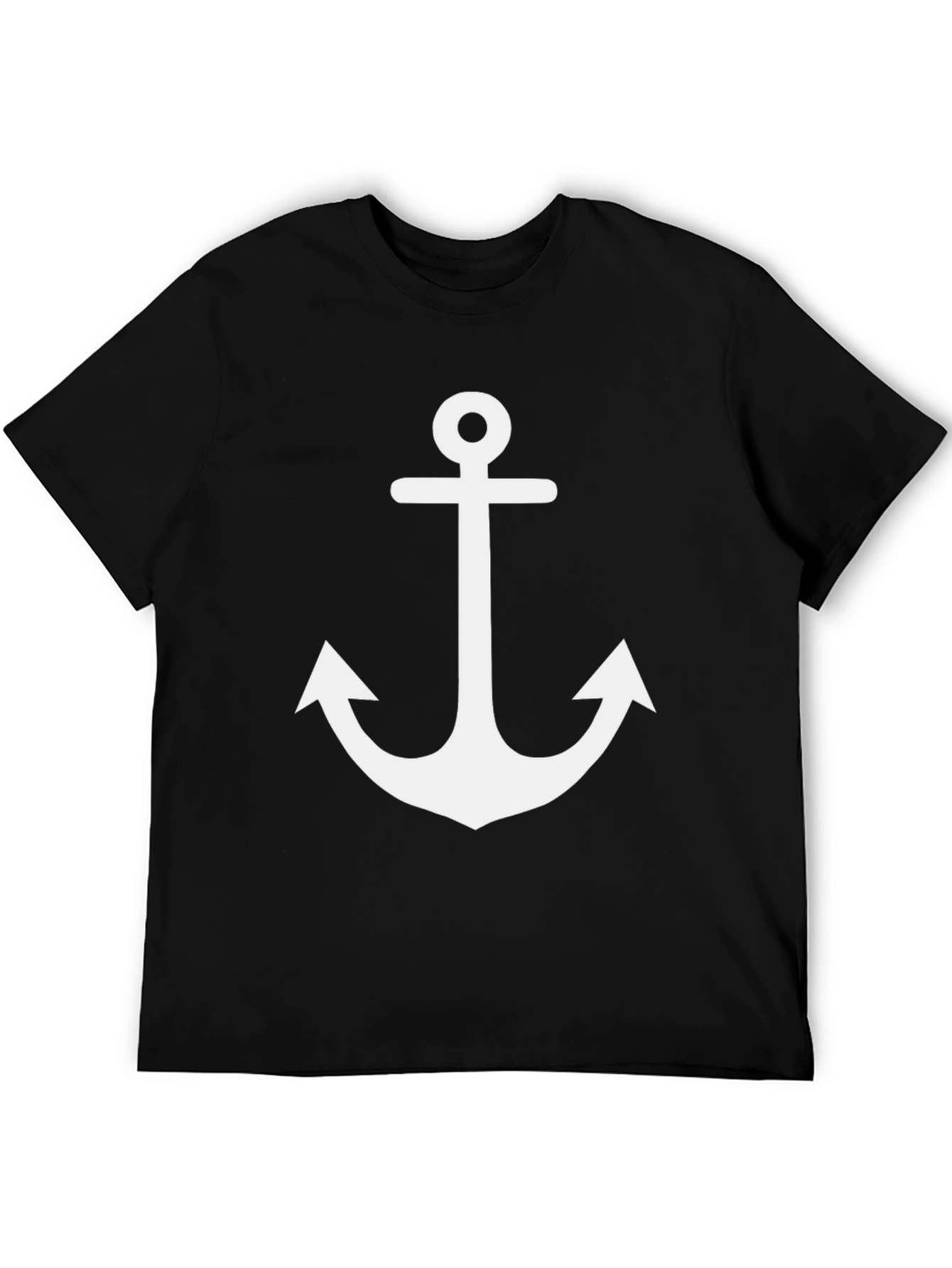 Anchor Graphic T-Shirt - Casual Style