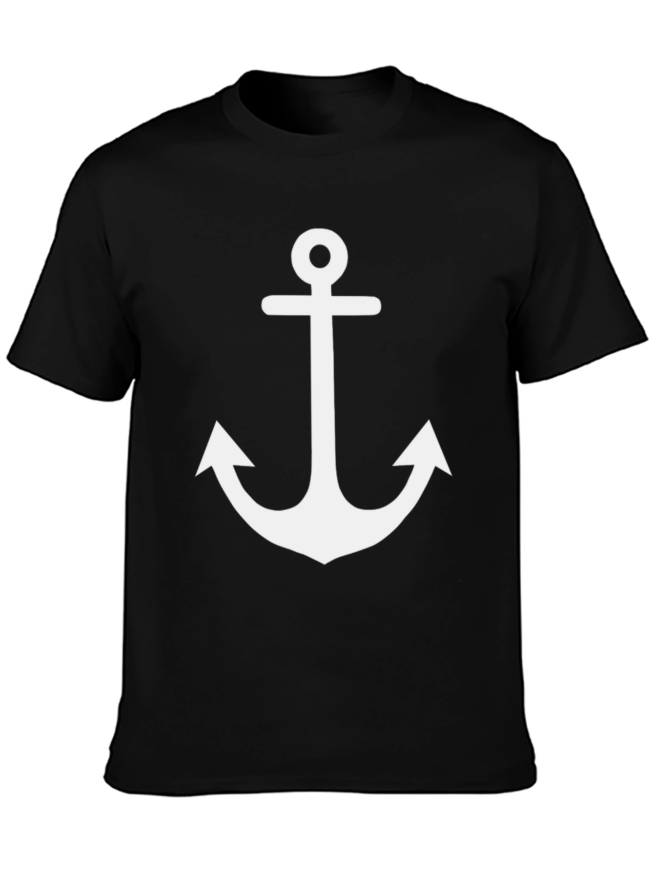 Anchor Graphic T-Shirt - Casual Style
