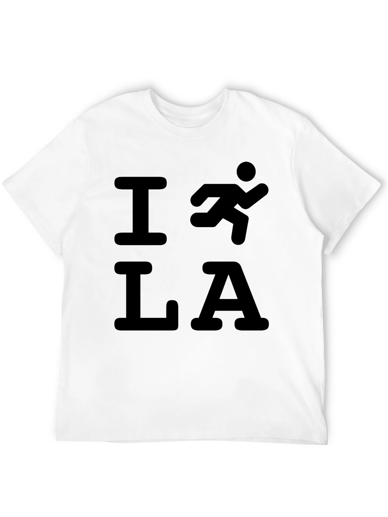 I Run LA Graphic T-Shirt