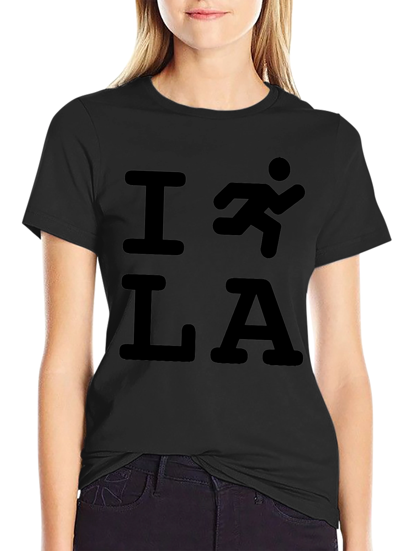 I Run LA Graphic T-Shirt