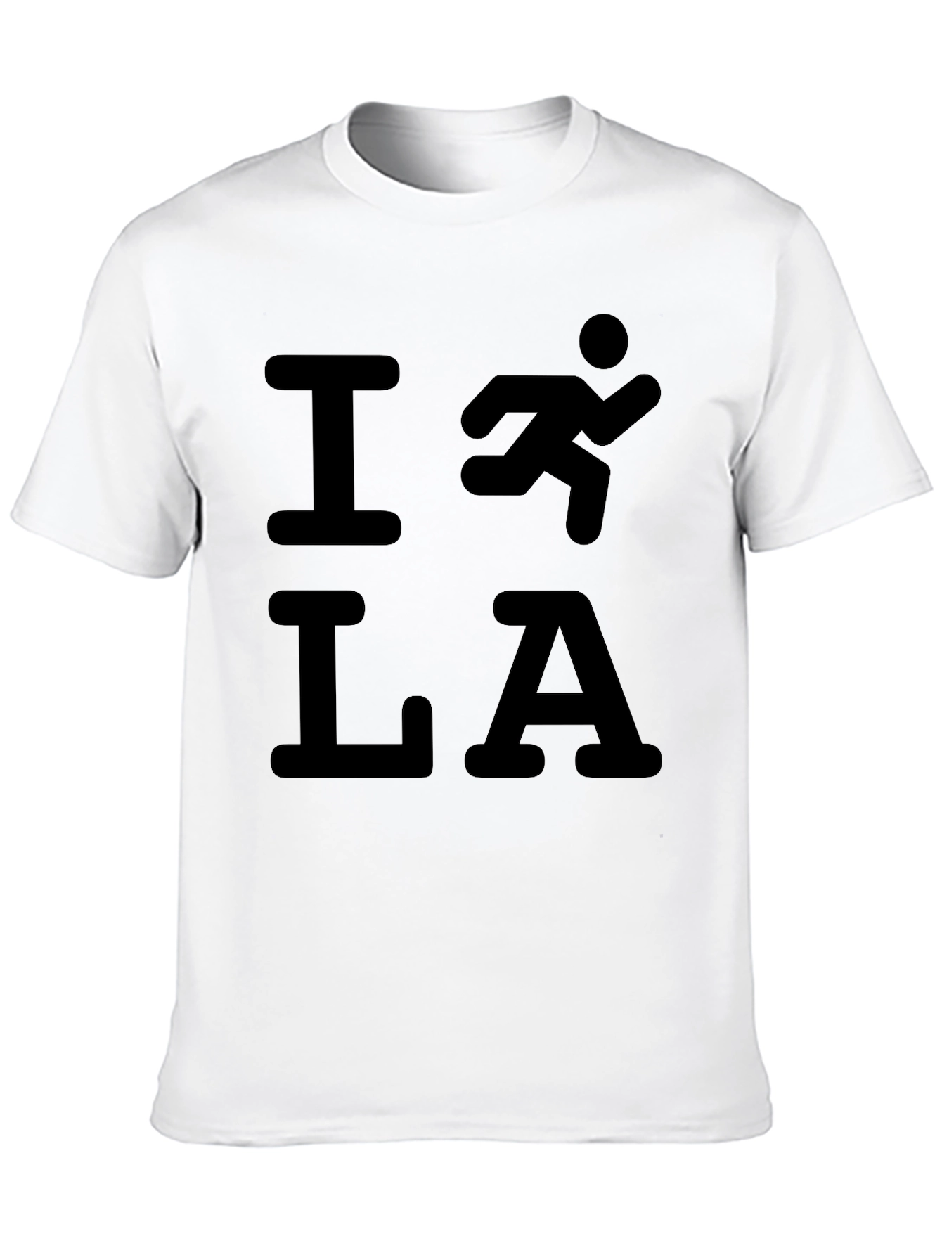 I Run LA Graphic T-Shirt