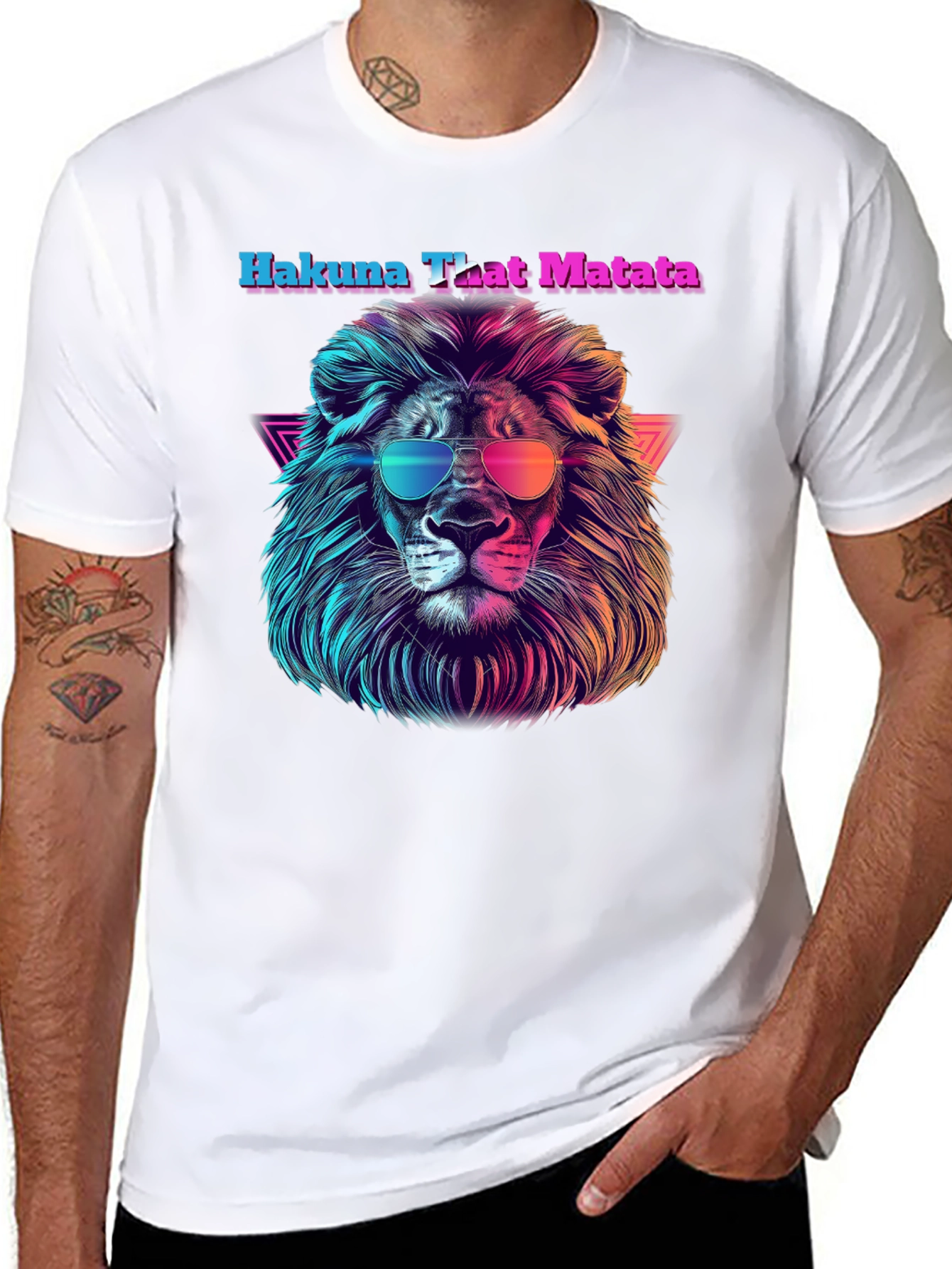 Hakuna That Matata Lion Graphic Tee