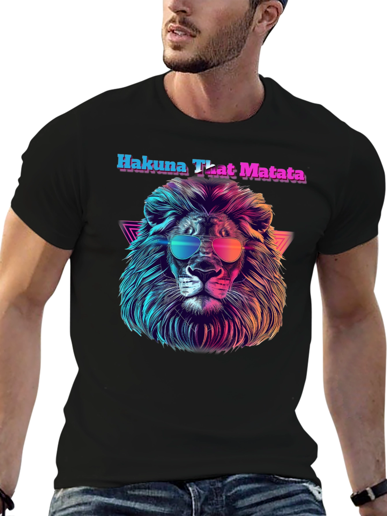 Hakuna That Matata Lion Graphic Tee