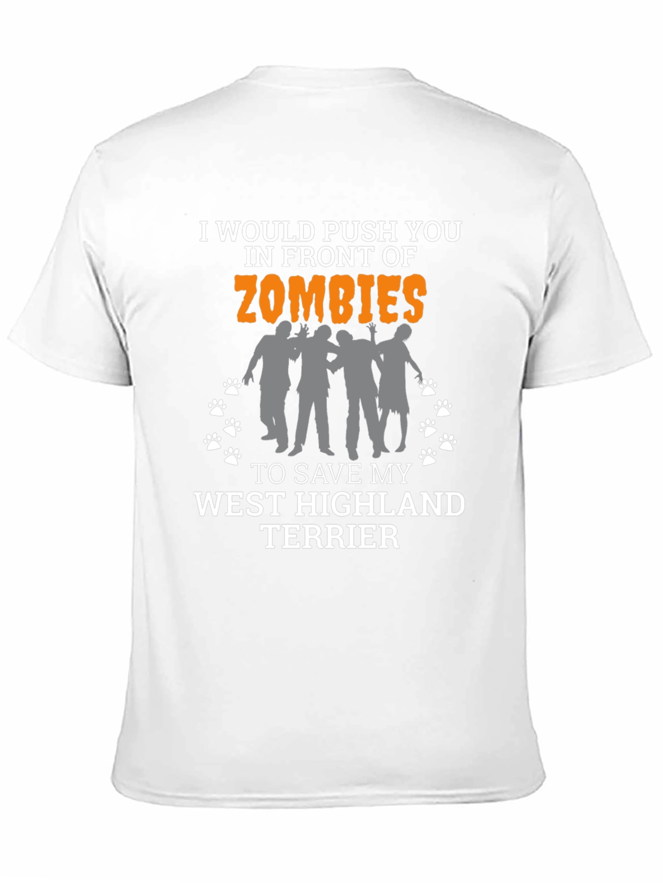 Zombie West Highland Terrier T-Shirt