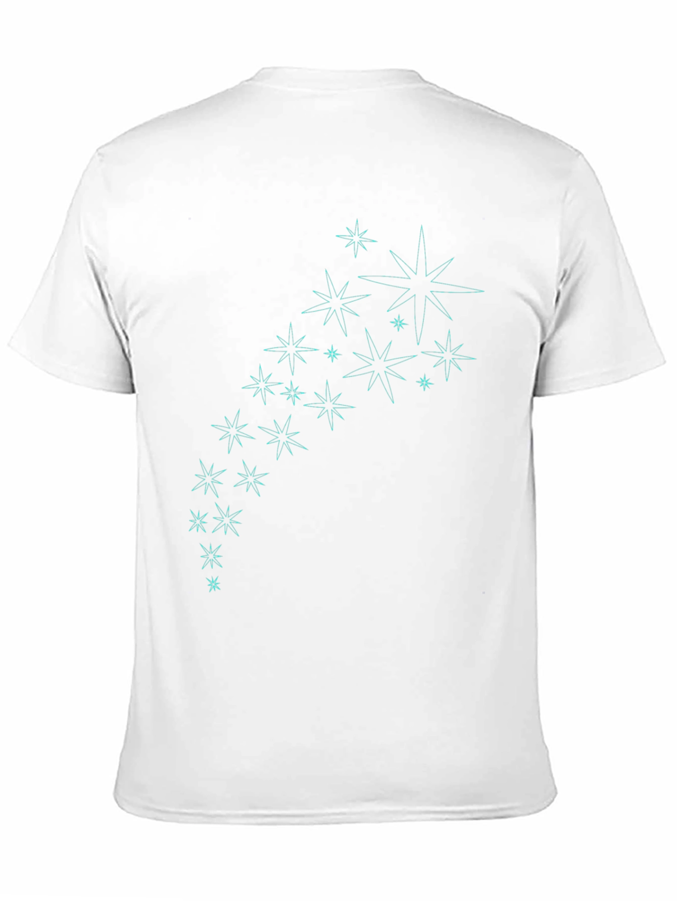 Star Burst Graphic Tee - Stylish Black T-Shirt