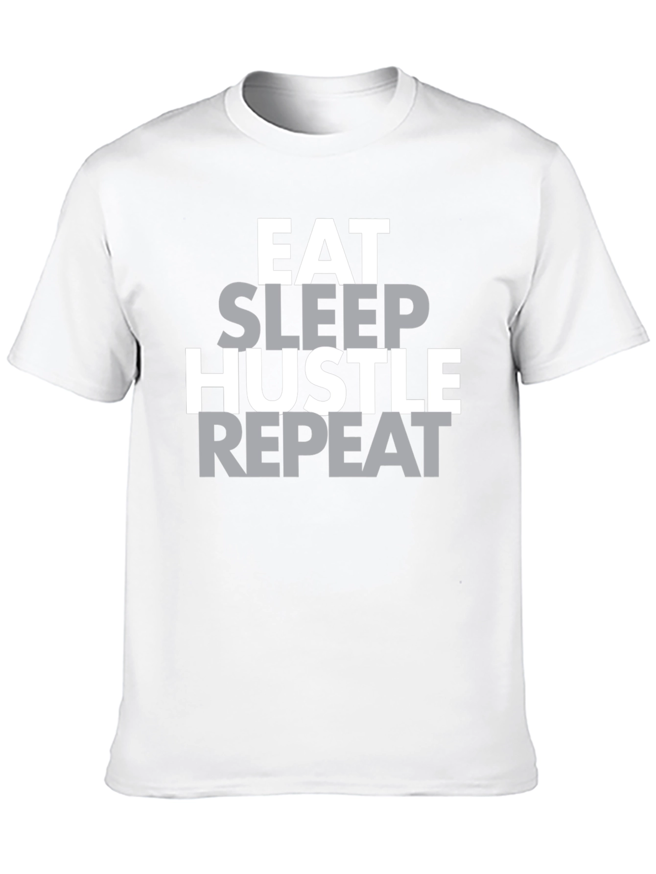 Eat Sleep Hustle Repeat Graphic Tee