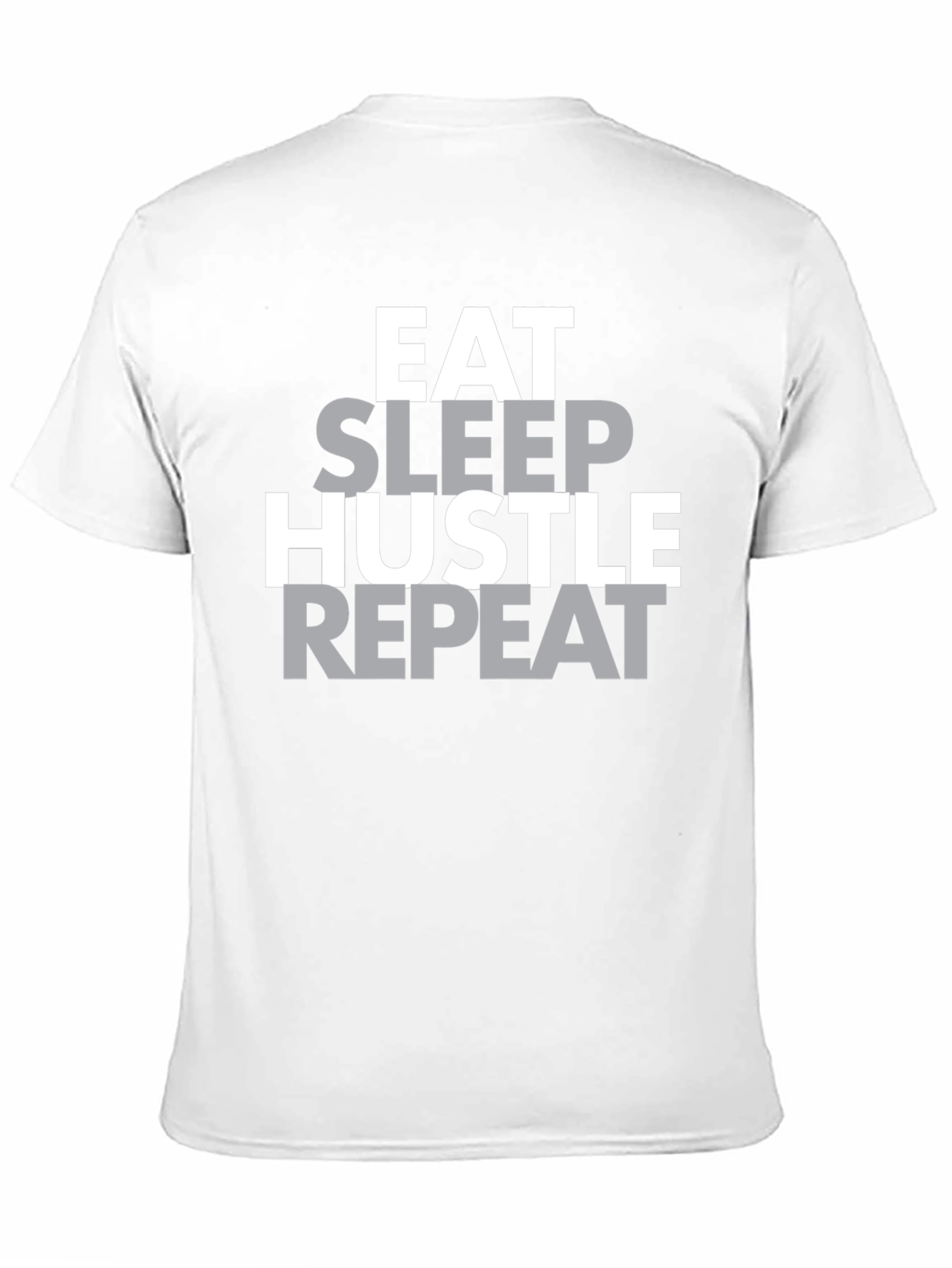 Eat Sleep Hustle Repeat Graphic Tee