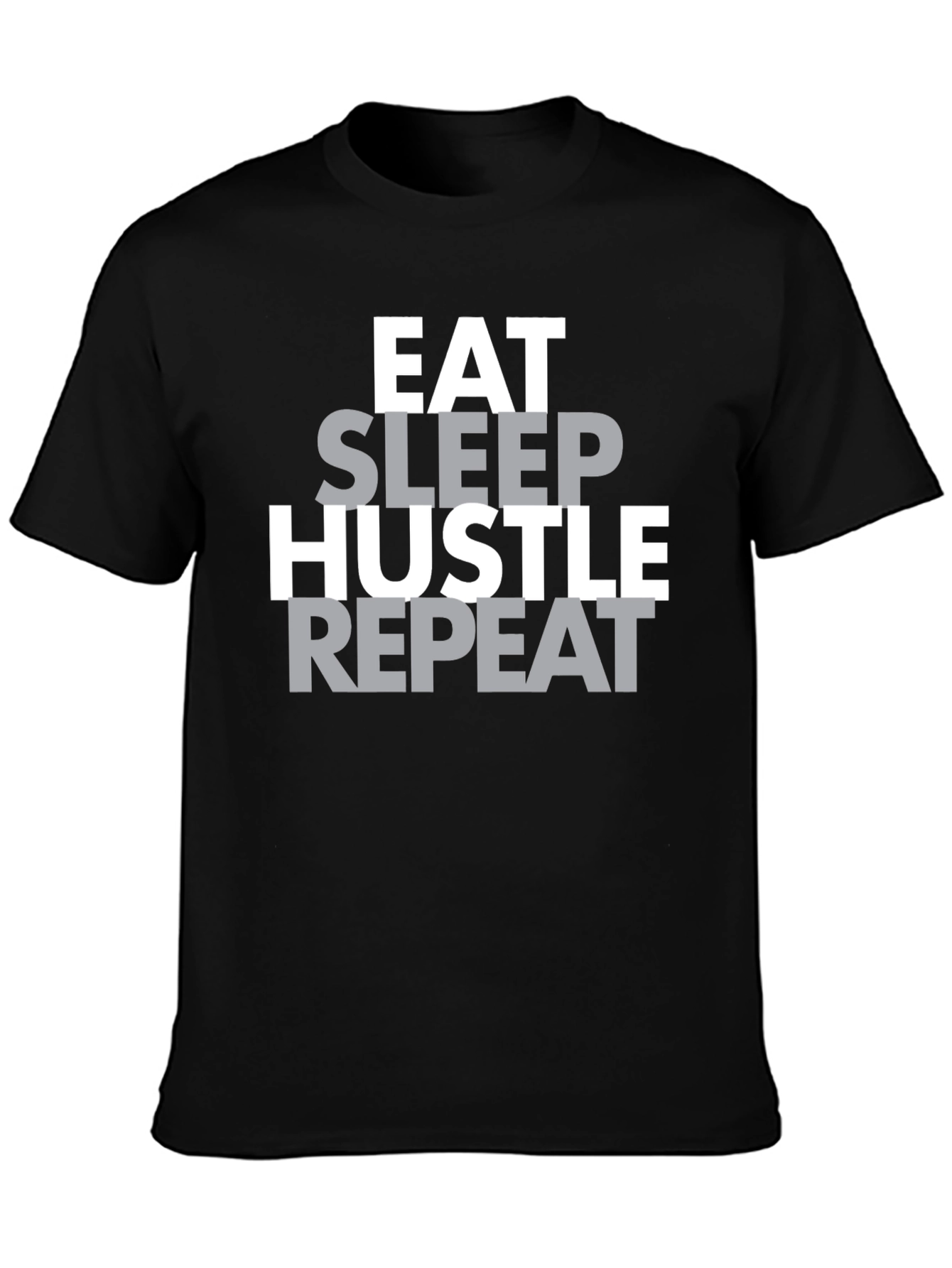 Eat Sleep Hustle Repeat Graphic Tee