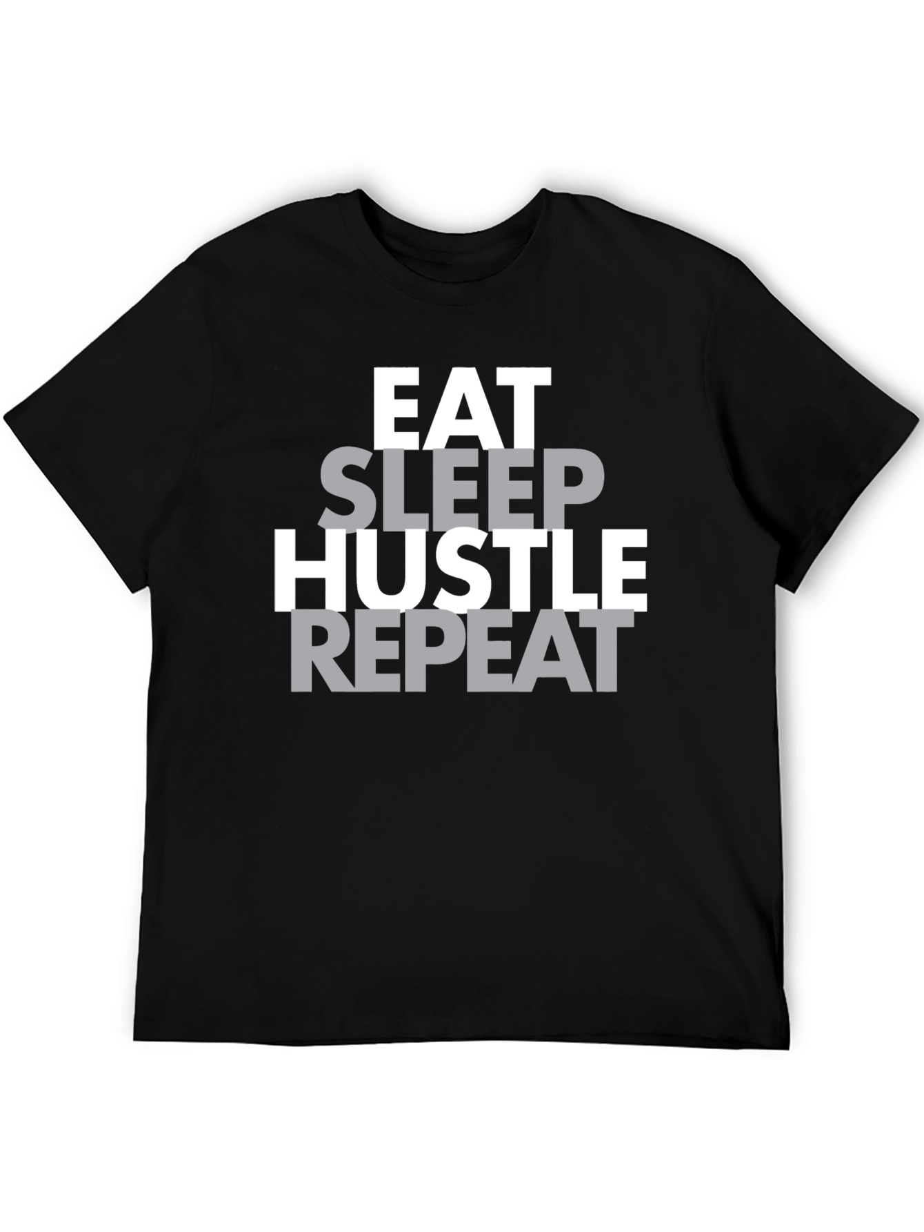 Eat Sleep Hustle Repeat Graphic Tee
