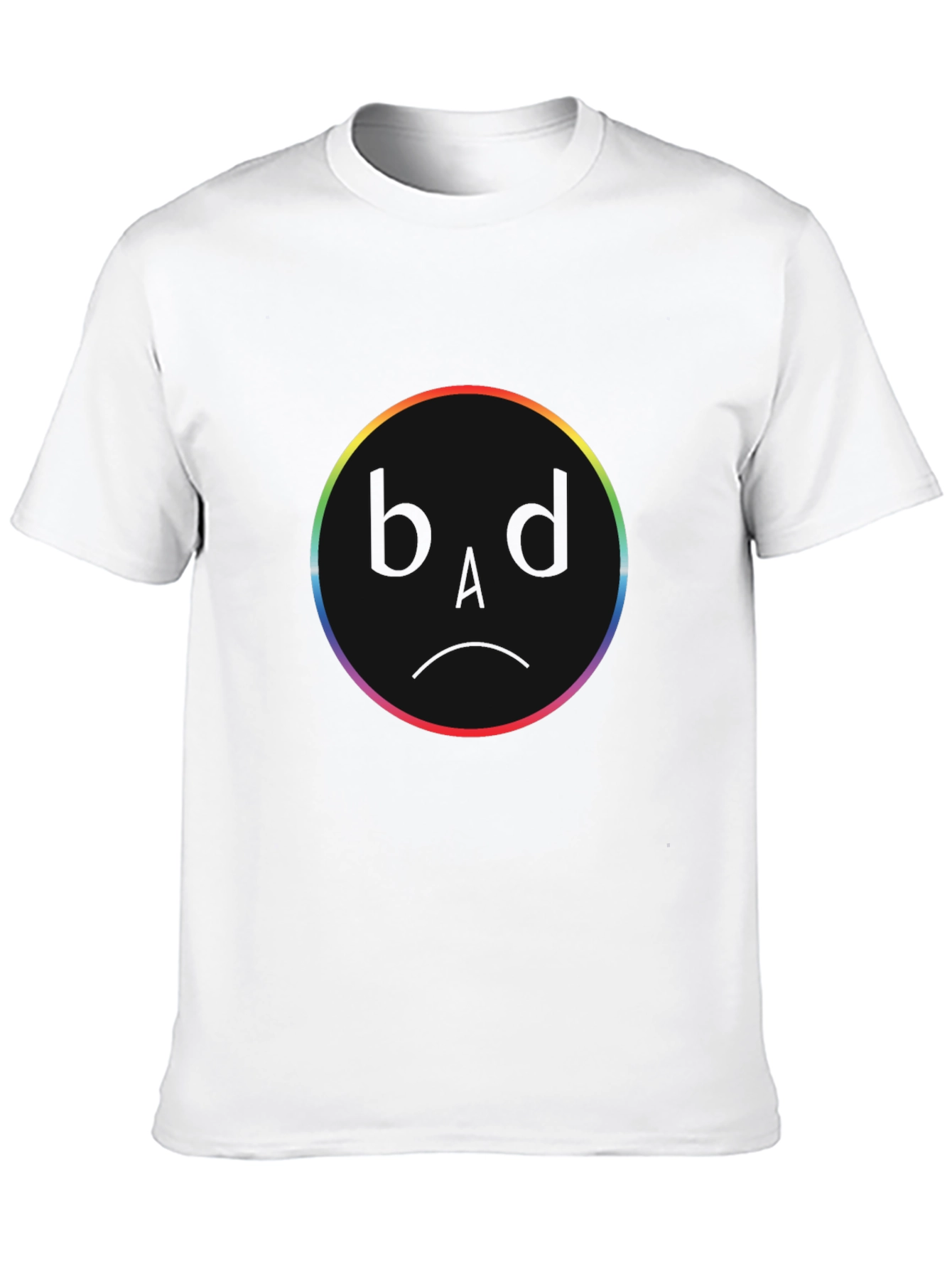 Rainbow Circle Black T-Shirt
