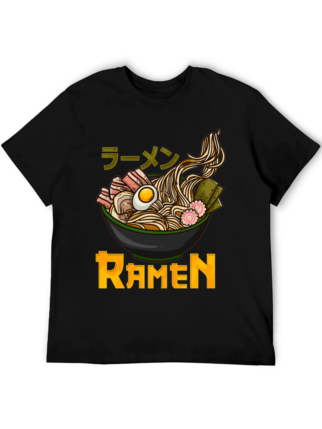Ramen Graphic T-Shirt - Japanese Noodle Bowl Design