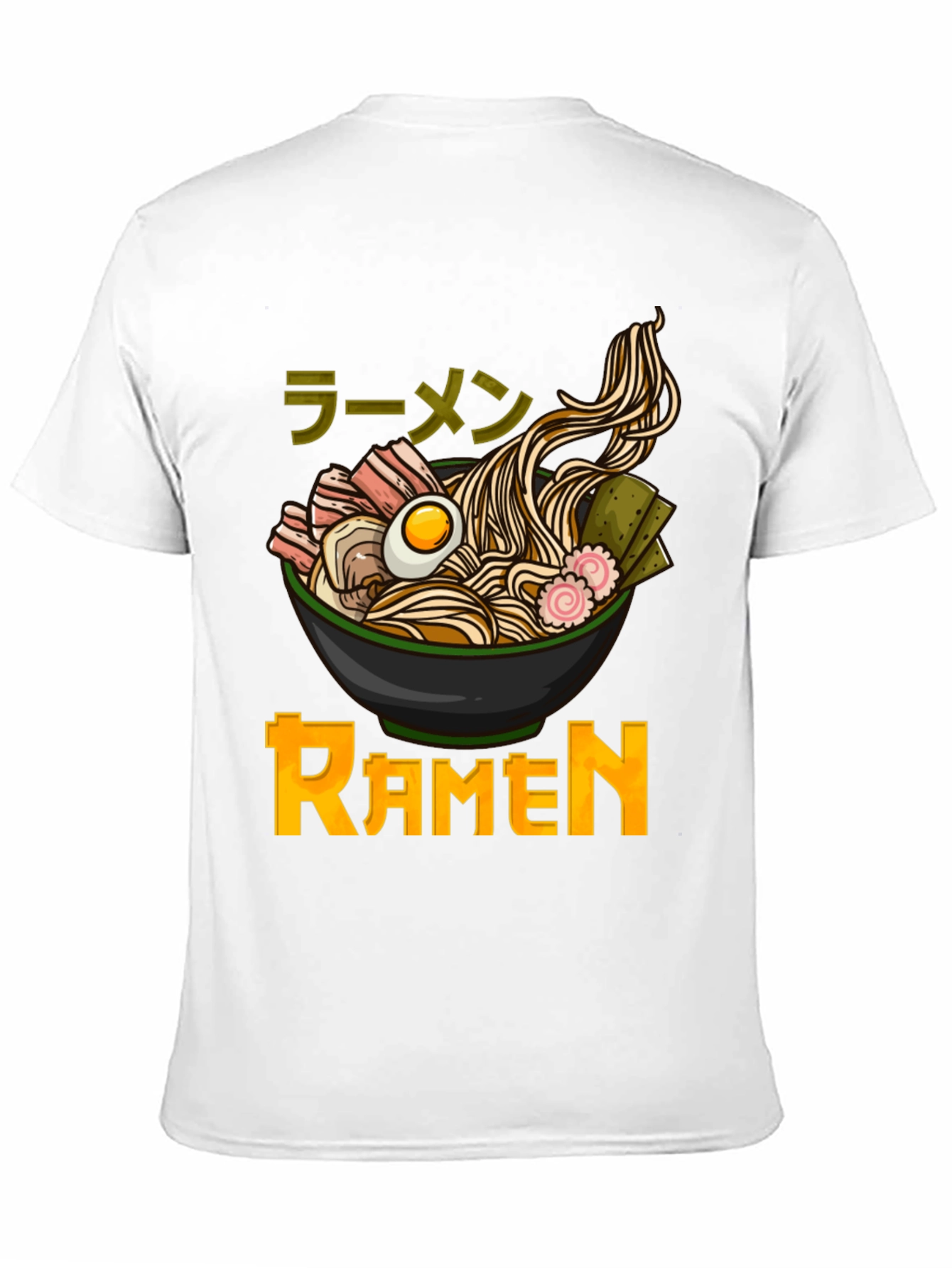 Ramen Graphic T-Shirt - Japanese Noodle Bowl Design