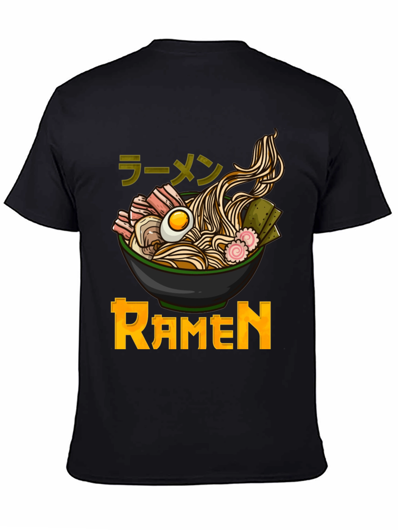 Ramen Graphic T-Shirt - Japanese Noodle Bowl Design