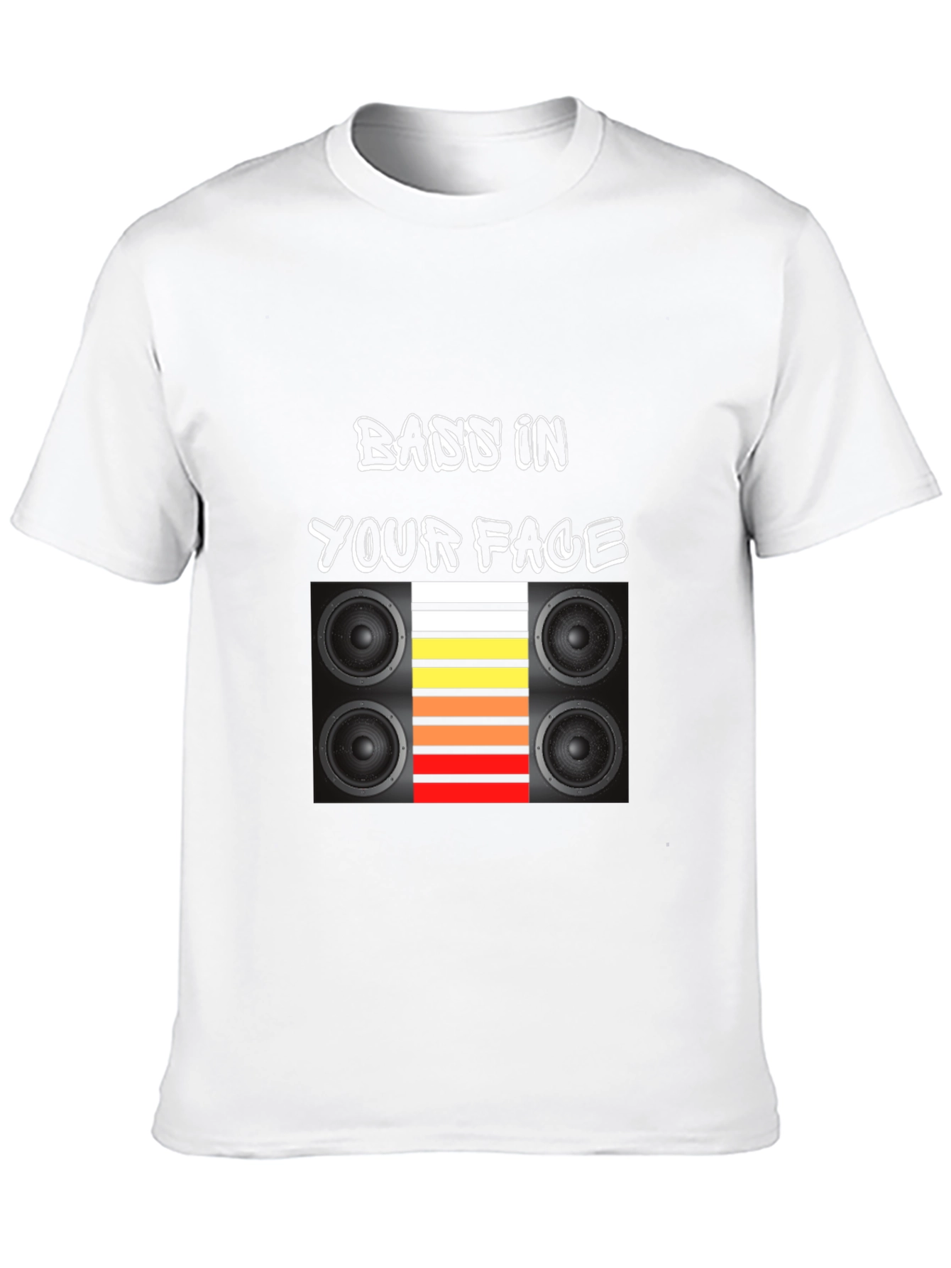 Bass In Your Face T-Shirt - Bold Graphic Tee