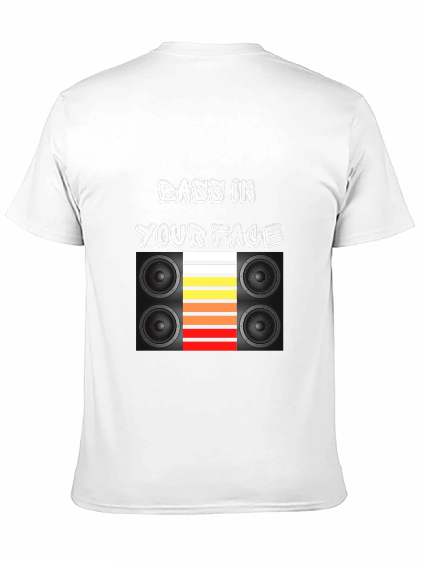 Bass In Your Face T-Shirt - Bold Graphic Tee