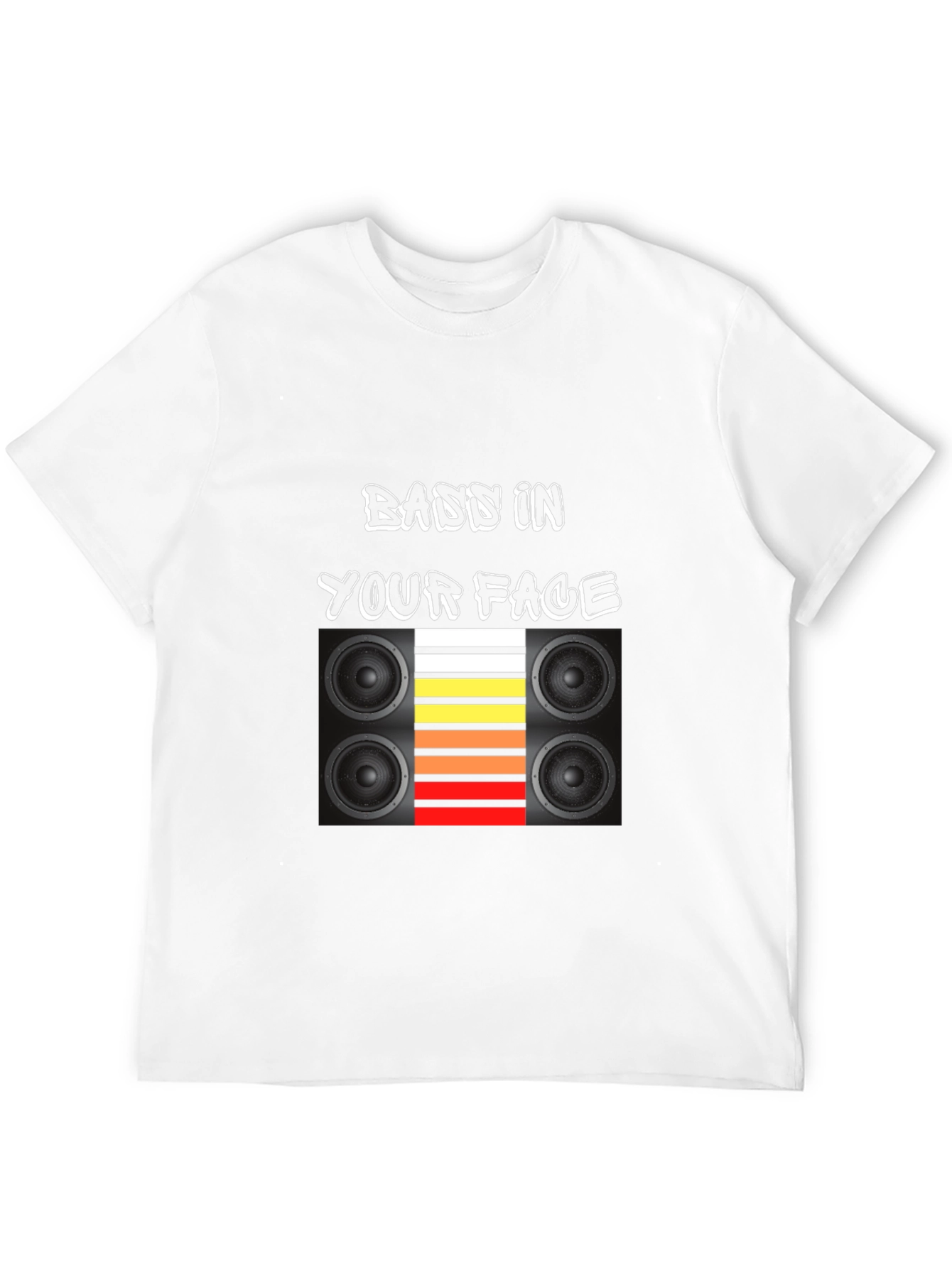 Bass In Your Face T-Shirt - Bold Graphic Tee