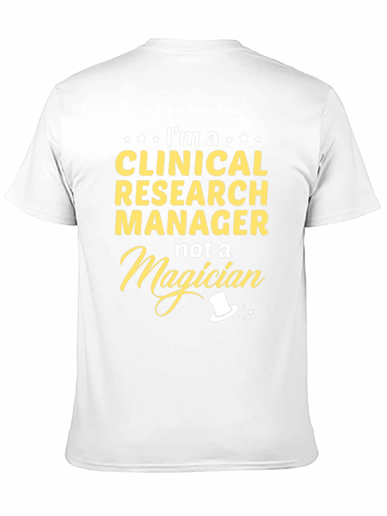 Clinical Research Manager T-Shirt Funny Job Tee