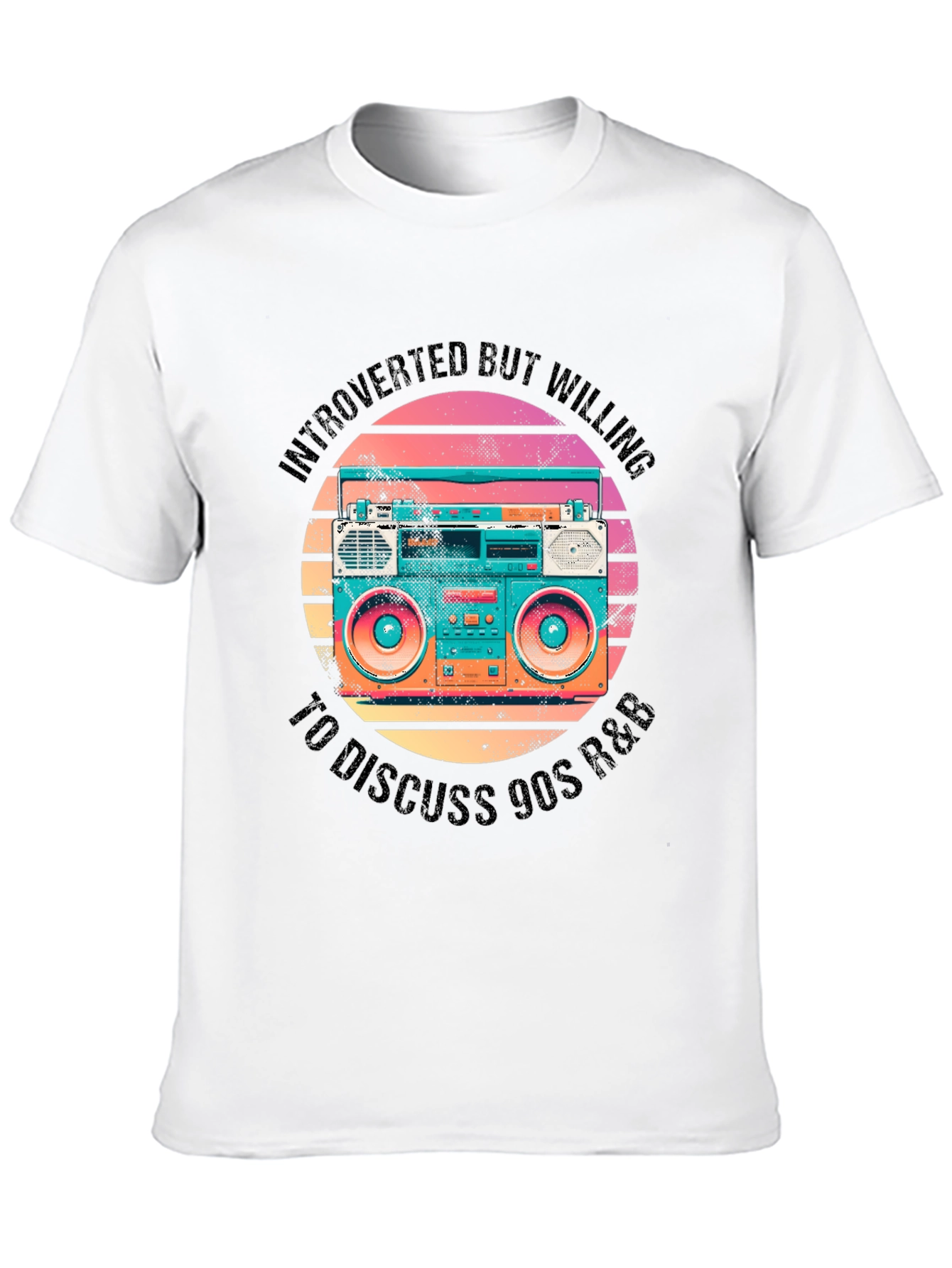 Introverted 90s R&B Music T-Shirt