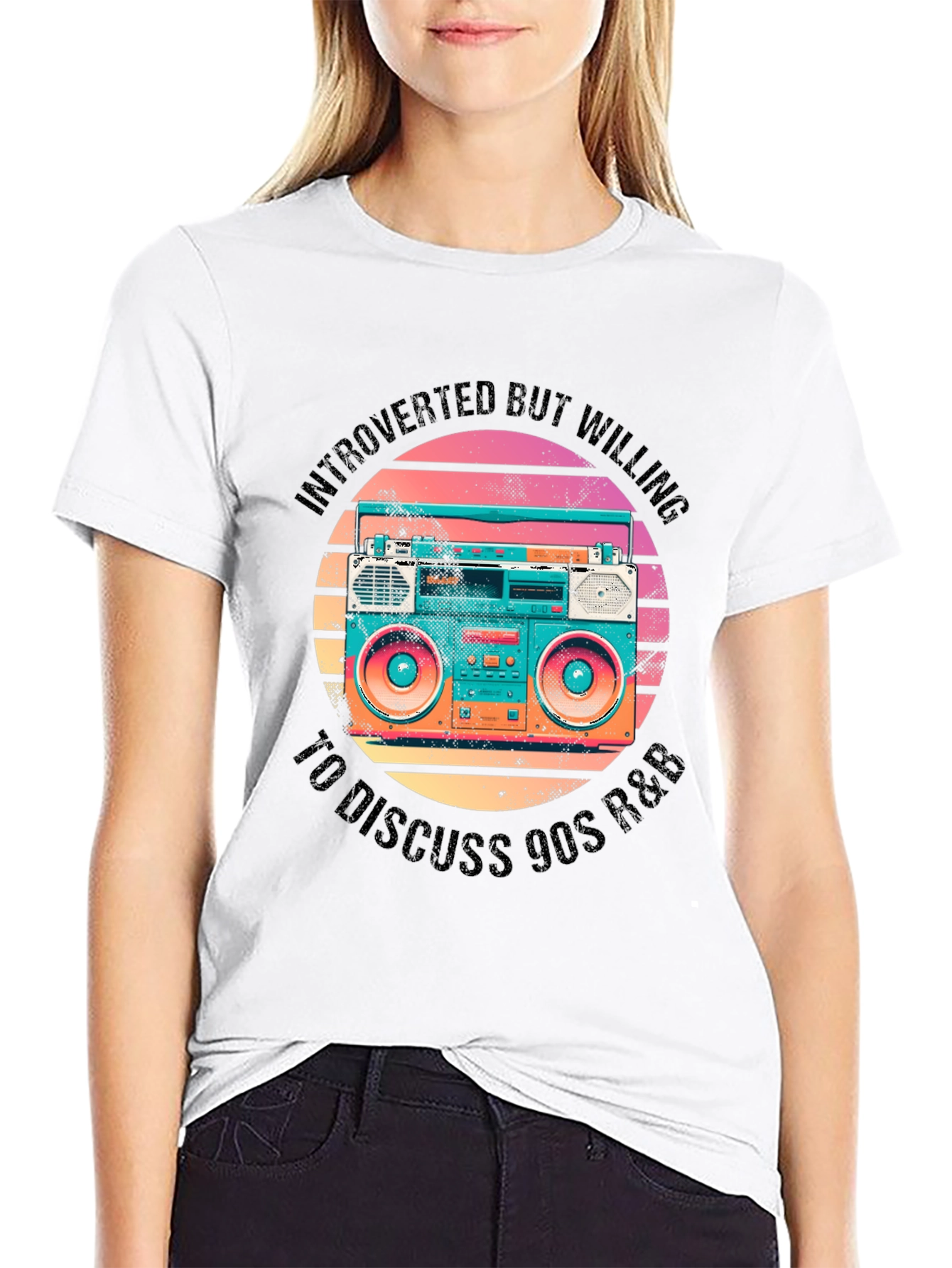 Introverted 90s R&B Music T-Shirt