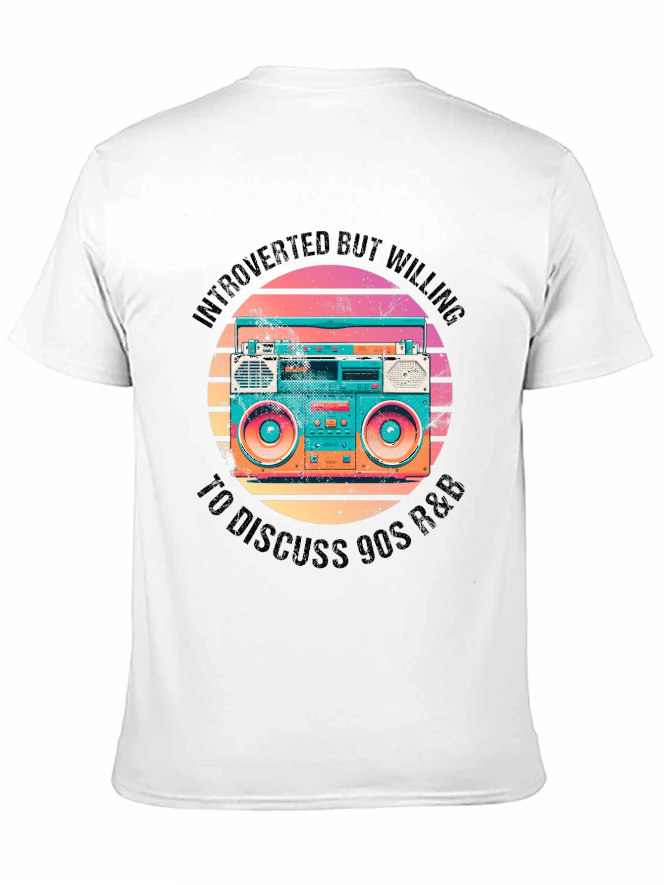 Introverted 90s R&B Music T-Shirt