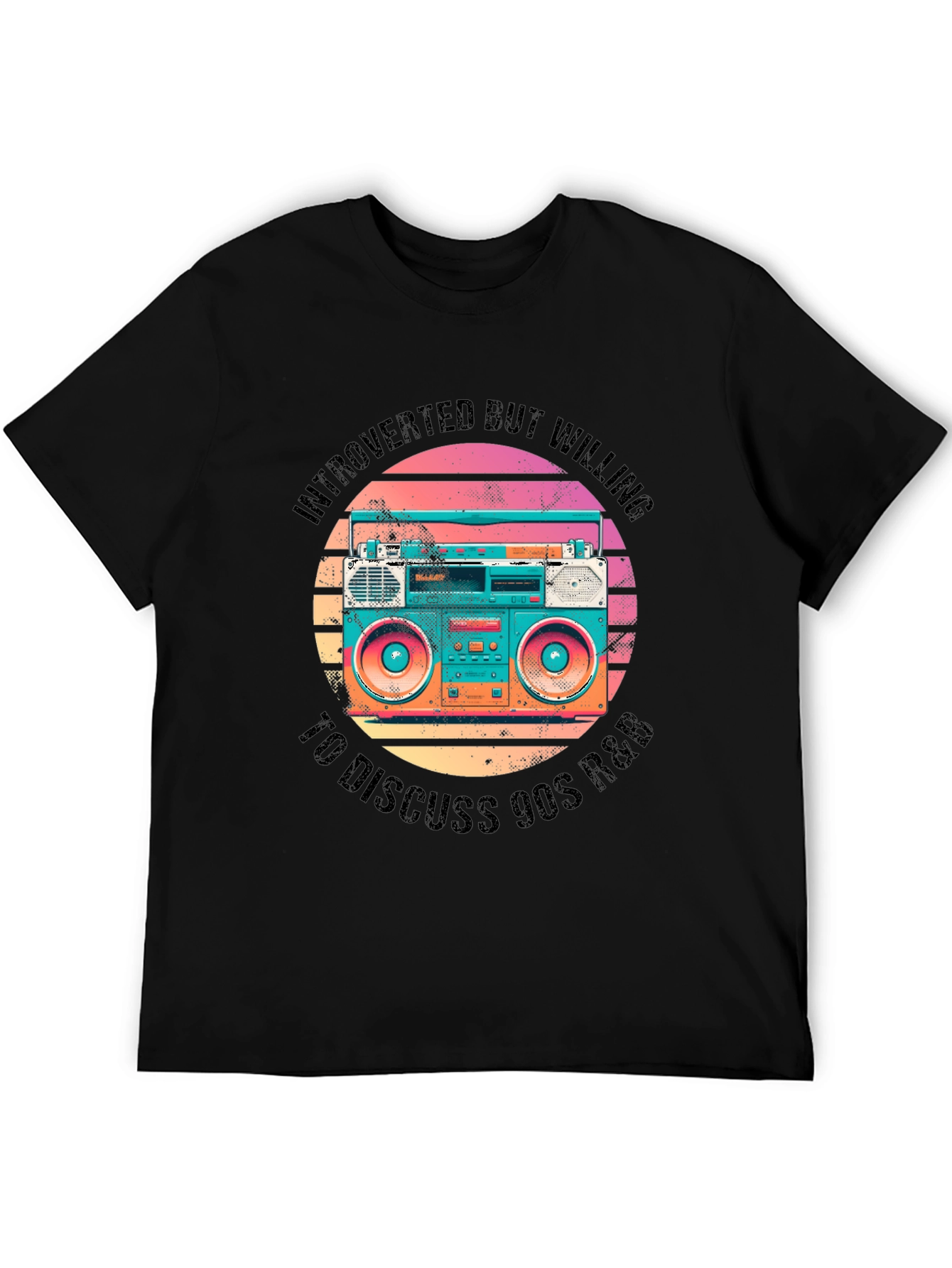 Introverted 90s R&B Music T-Shirt