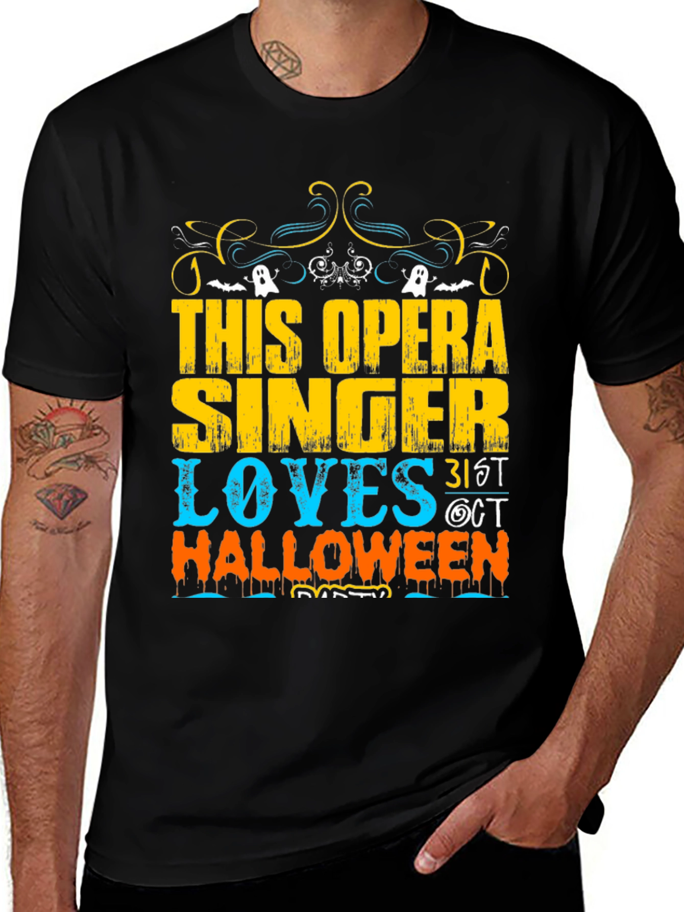 Opera Singer Halloween T-Shirt